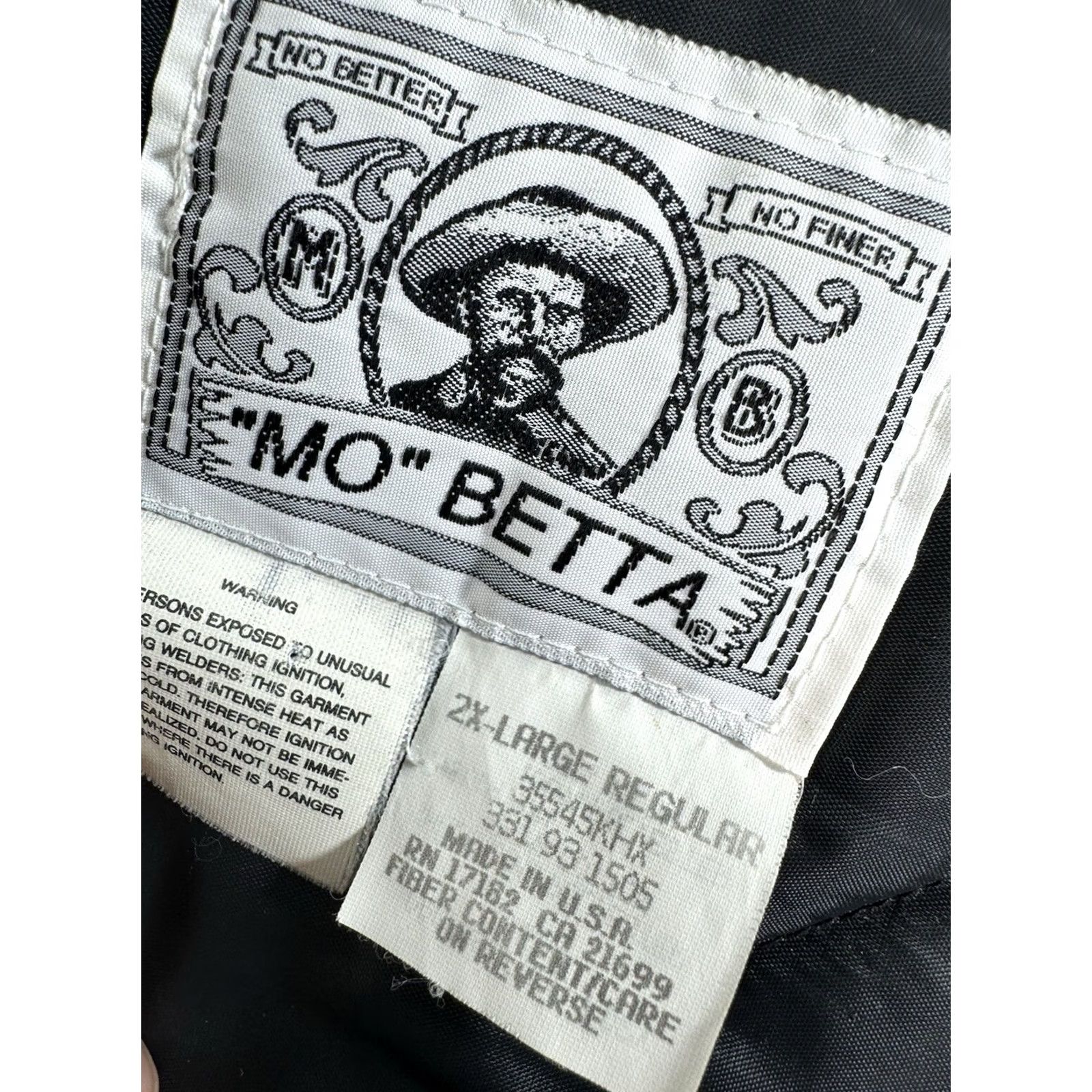 Vintage MO BETTA Western Insulated Mens 2XL Jacket Tan / Black Jacket Mens 2XL Western Insulated EXCELLENT Size US XXL / EU 58 / 5 - 5 Thumbnail