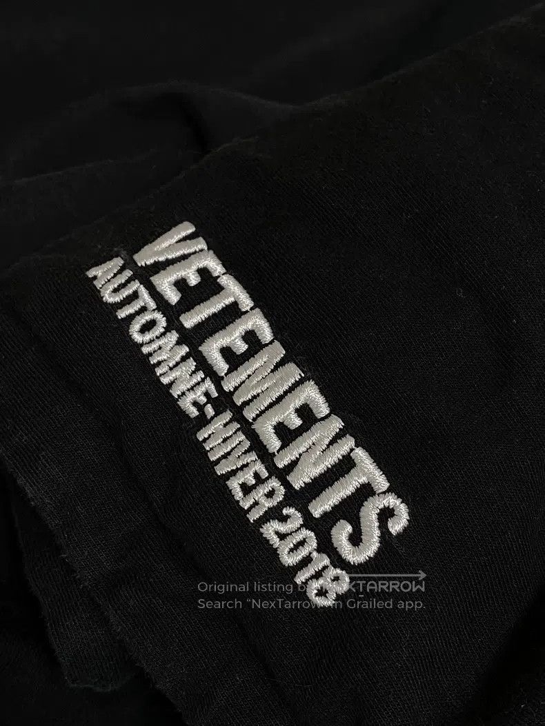Vetements Vetements Thin Hoodie Size US XS / EU 42 / 0 - 3 Thumbnail