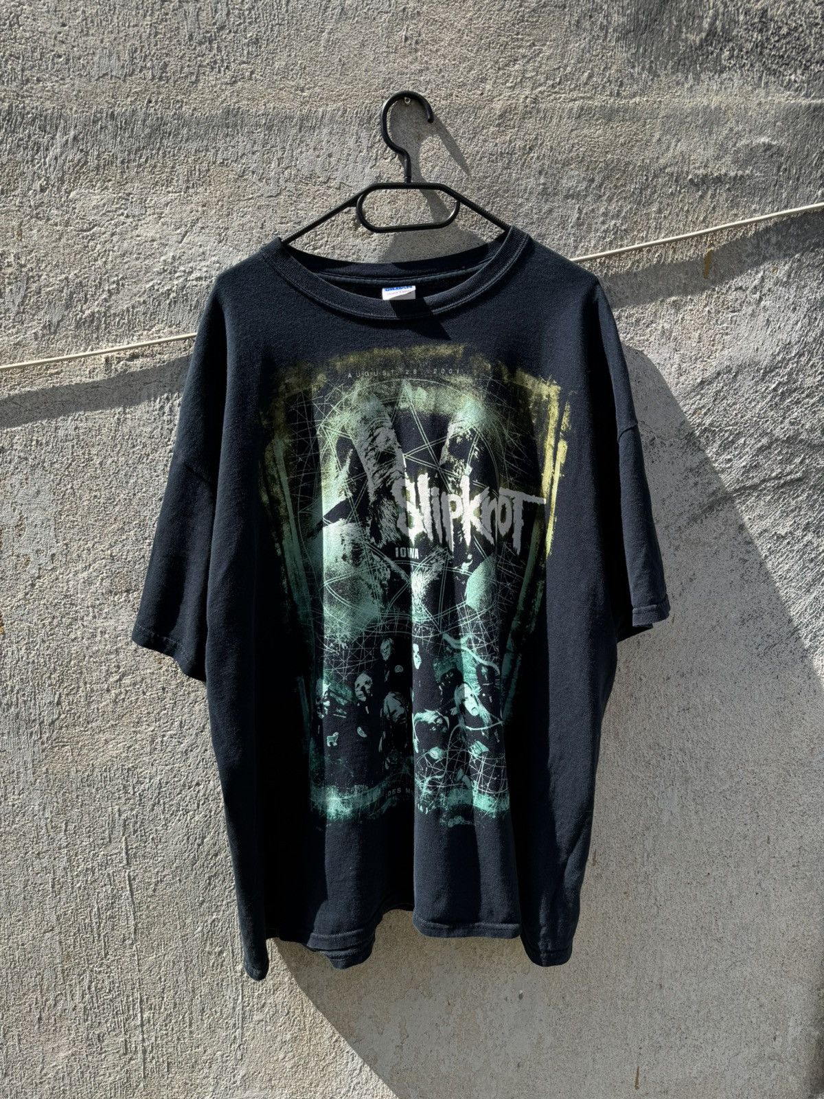 Slipknot Vintage Slipknot lOWA 00s Band Tee Oversized AOP Black Metal Size US XXL / EU 58 / 5 - 3 Thumbnail