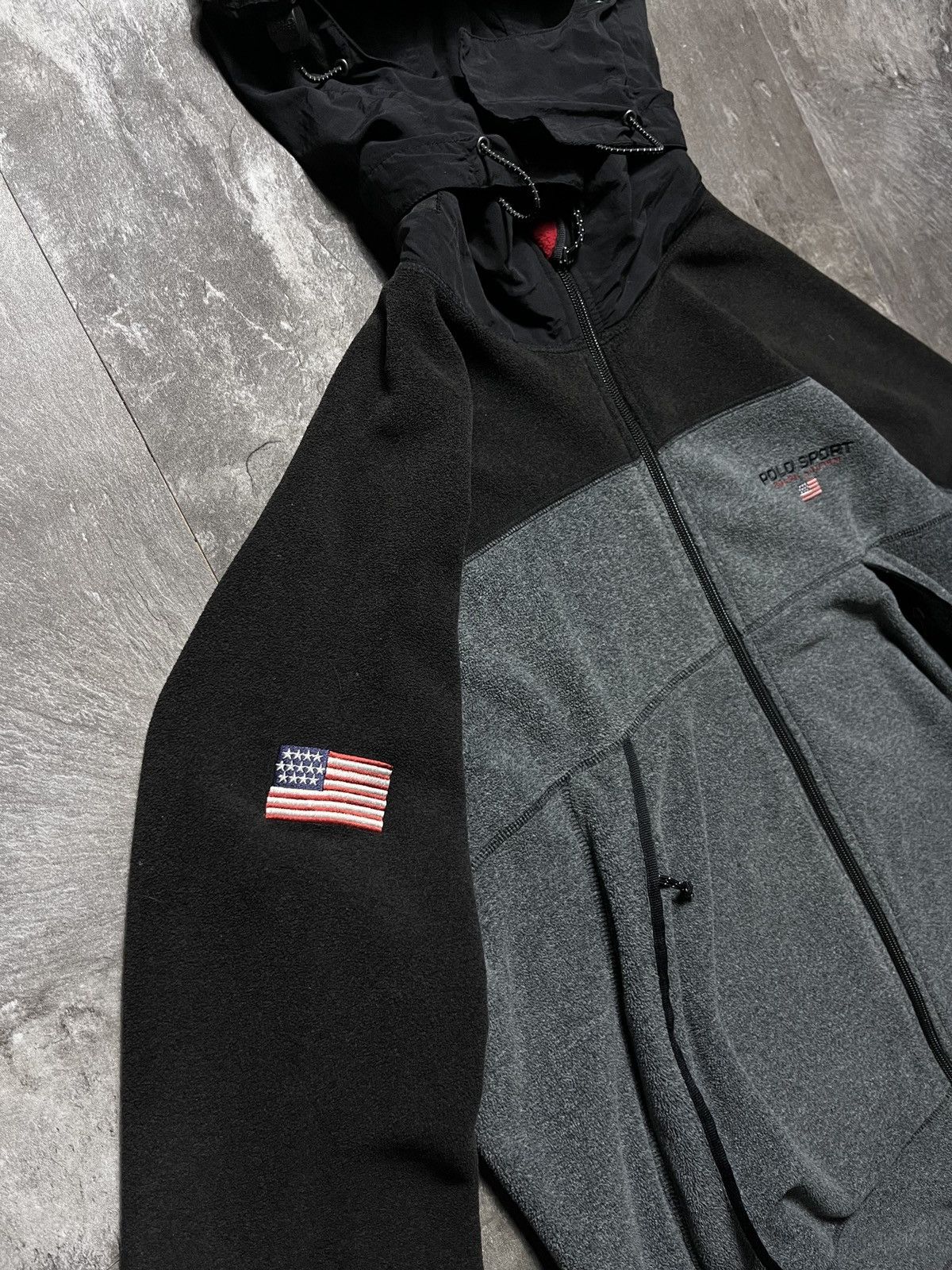 Polo Ralph Lauren Vintage 90s Polo Sport Ralph Lauren Fleece Zip Sweater Size US L / EU 52-54 / 3 - 6 Thumbnail
