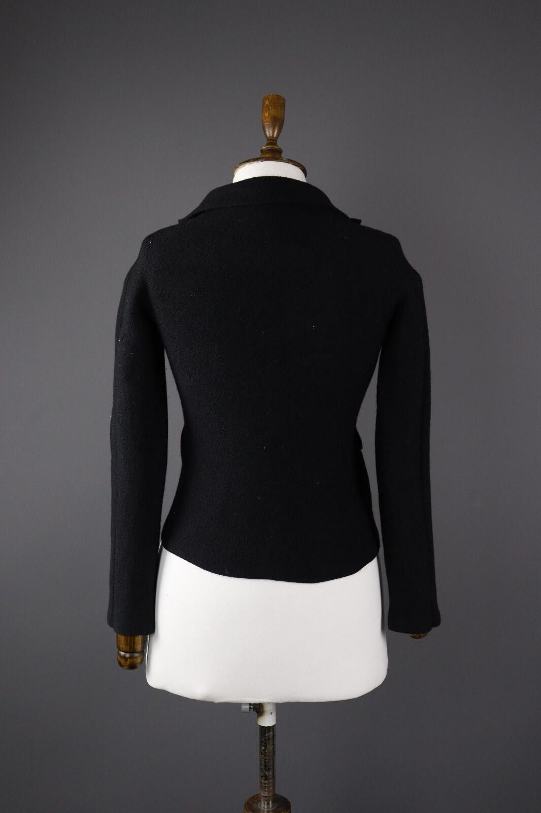 Designer Marc Cain Wool Classic Basic Casual Blazer Jacket Size 3 Size M / US 6-8 / IT 42-44 - 5 Thumbnail