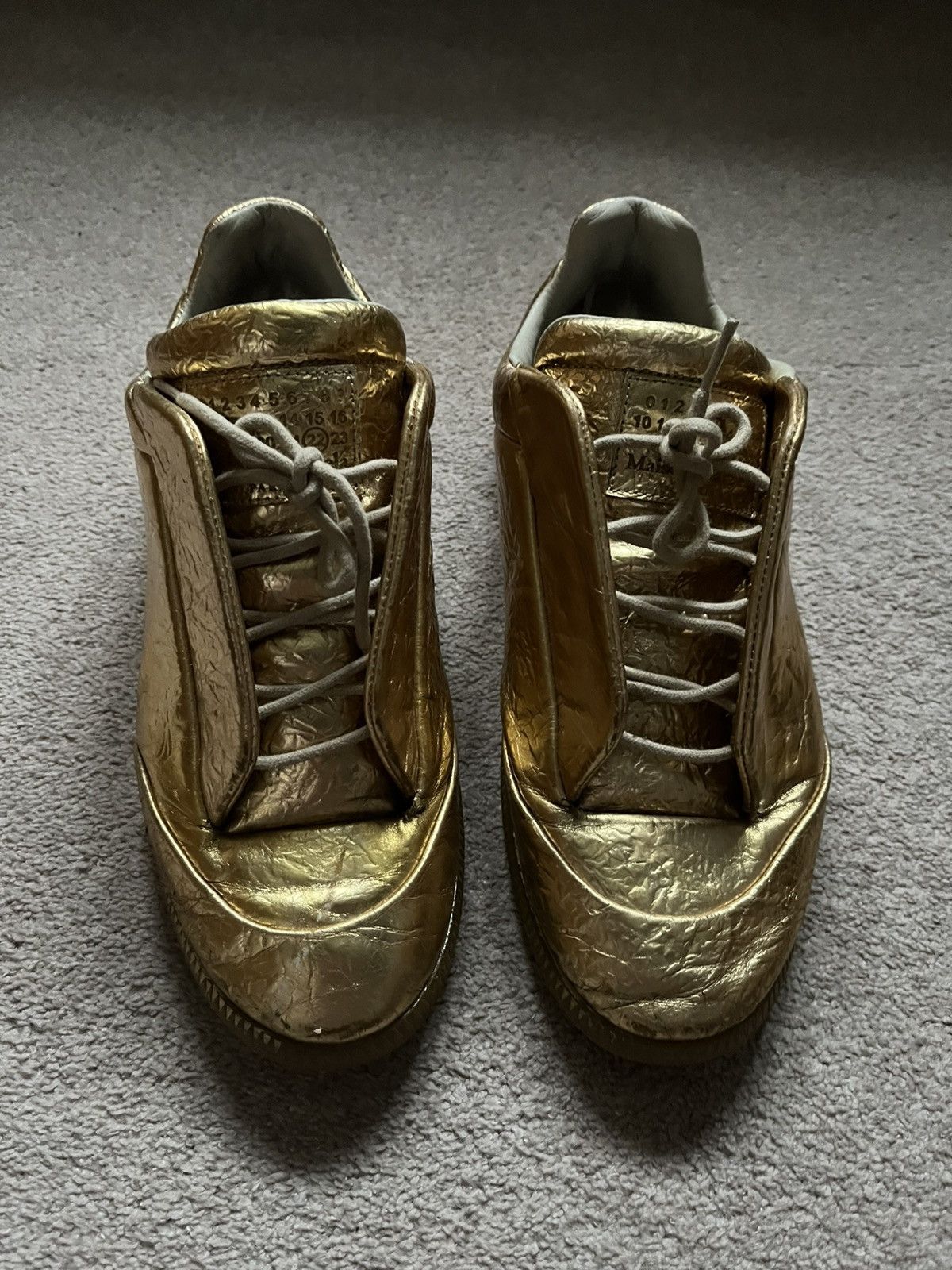 Maison Margiela Maison Margiela Future Low Gold Size US 10 / EU 43 - 1 Thumbnail