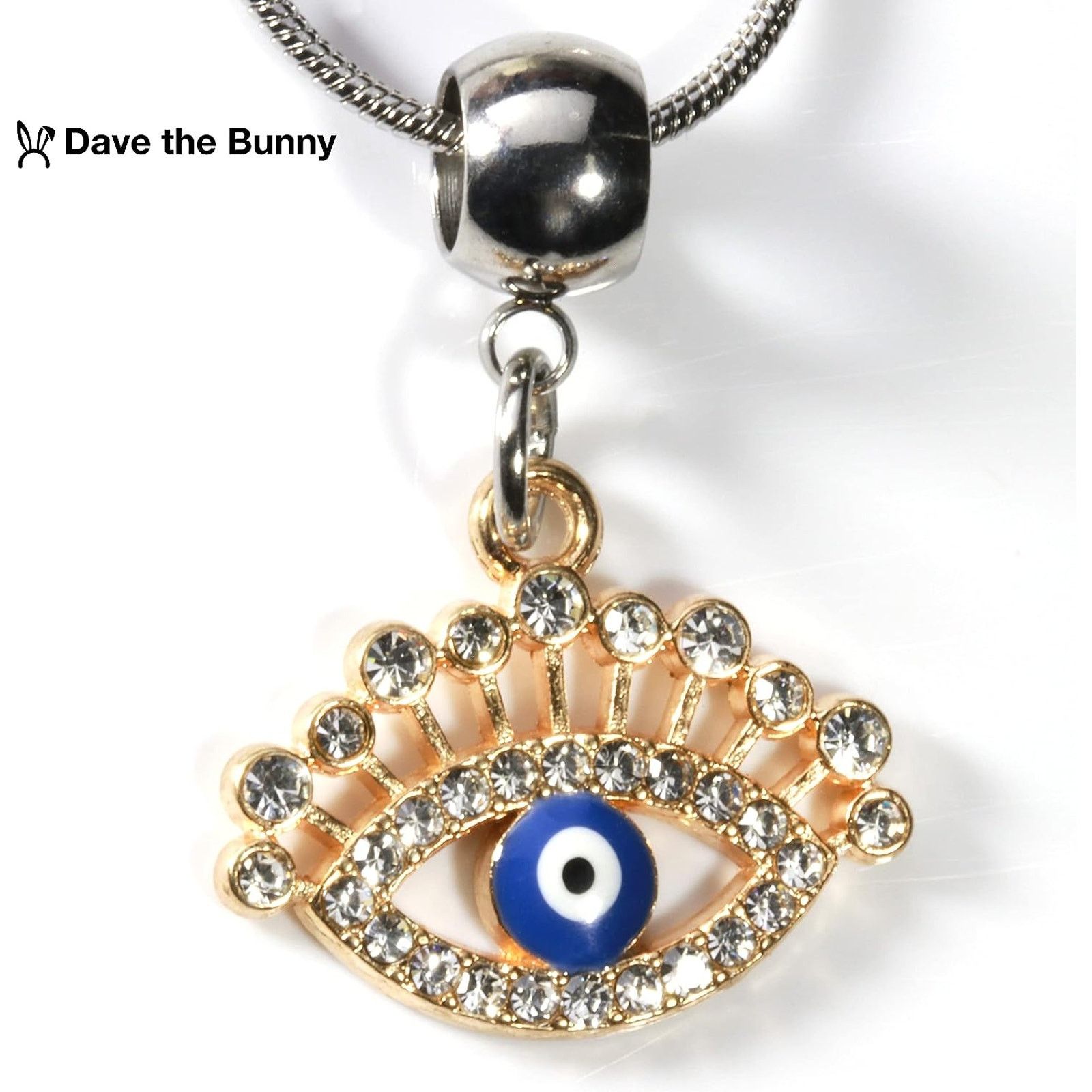 & Other Stories Evil Eye Necklace - Evil Eye Jewelry Charm Pendant Size ONE SIZE - 6 Thumbnail