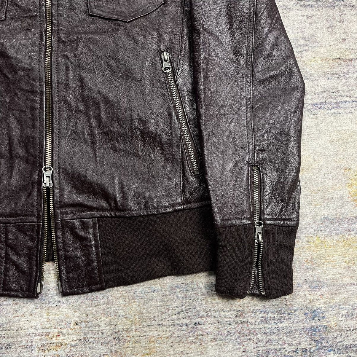 If Six Was Nine Japanese brand GGD gimmick bono leather jacket Size US M / EU 48-50 / 2 - 6 Thumbnail