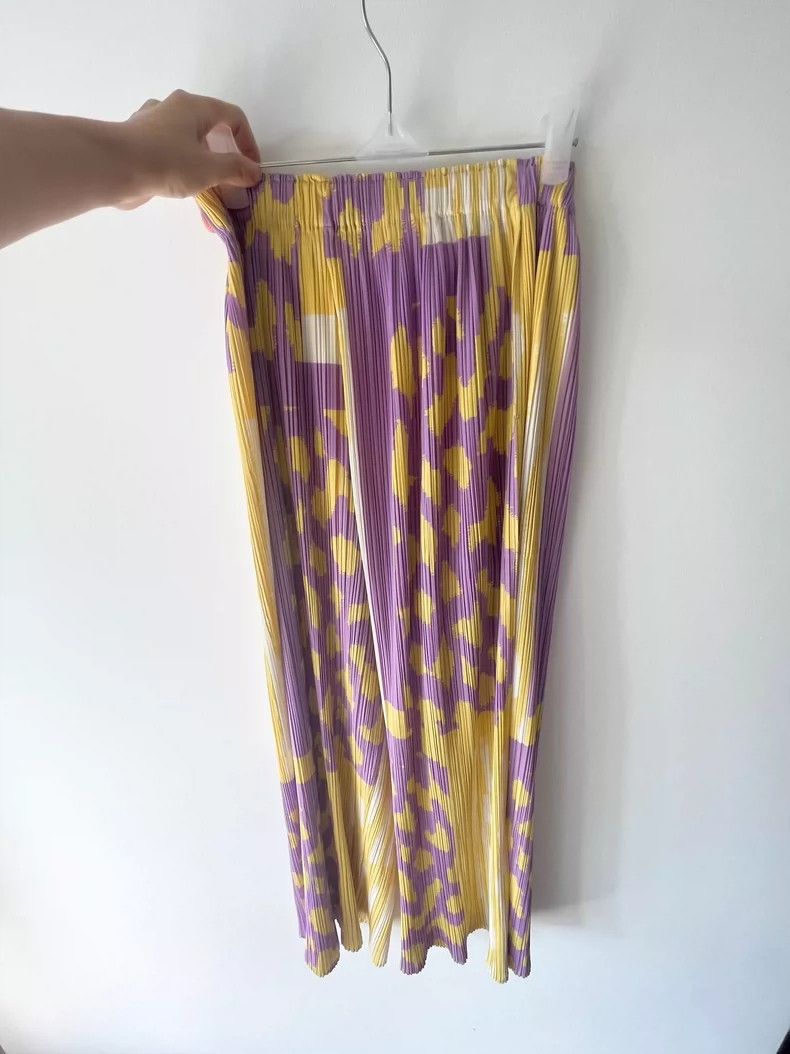 Issey Miyake Issey Miyake Flowered pleated pants Size 26" / US 2 / IT 38 - 2 Thumbnail