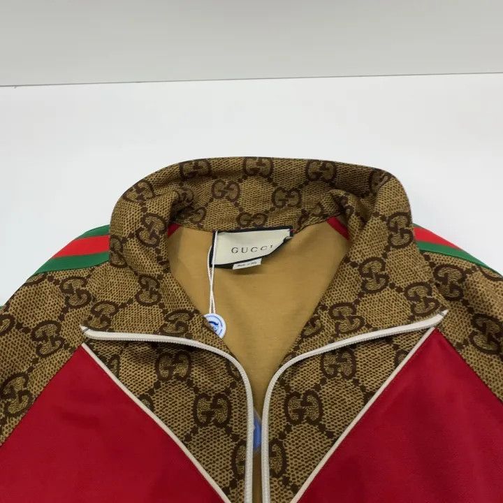 Gucci Gucci Gucci Brown Chevron Knit Jacket for Men -2506 Size US M / EU 48-50 / 2 - 7 Thumbnail