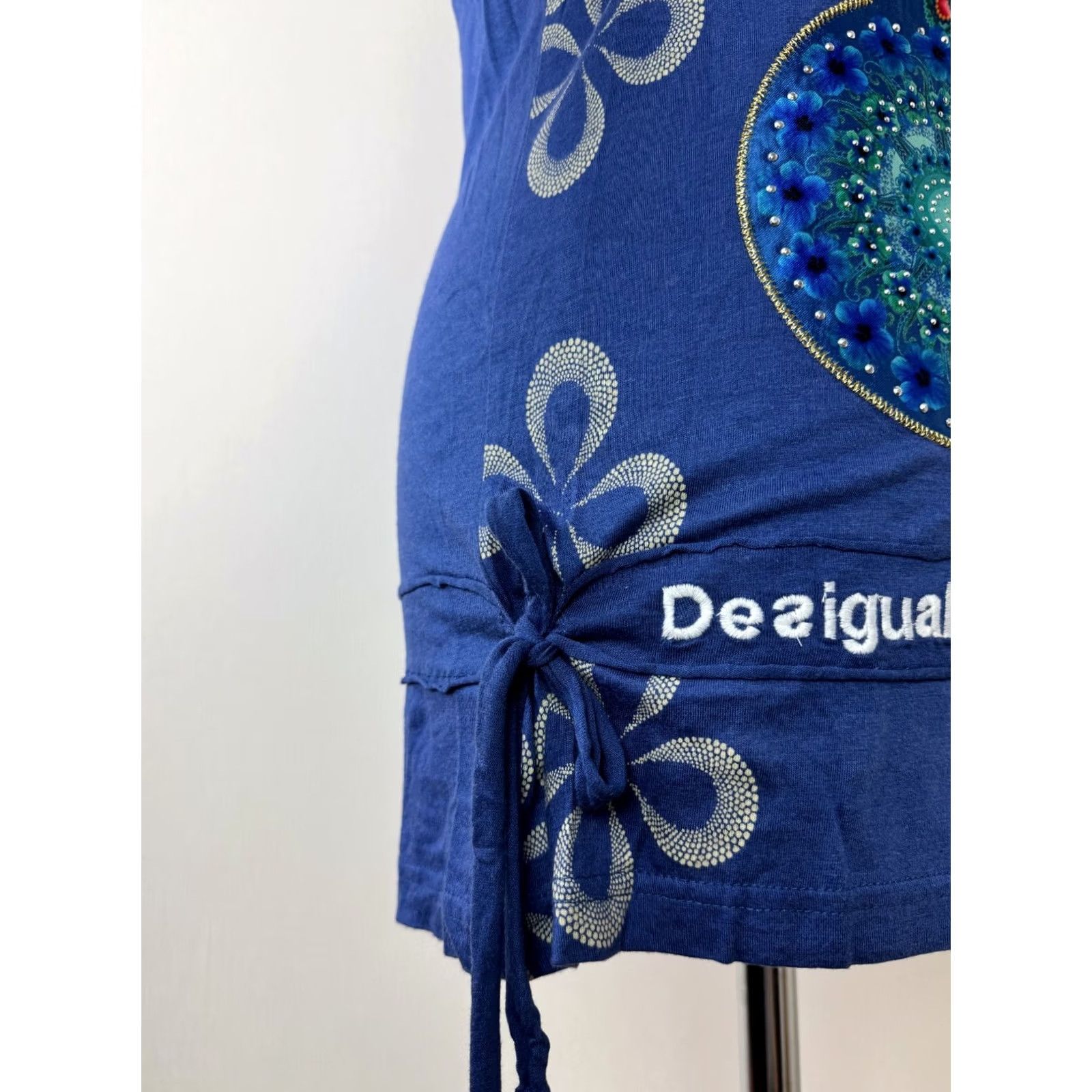 Desigual Desigual Shirt Tunic Womens Size L Multicoloured Long Sleeve Size L / US 10 / IT 46 - 3 Thumbnail