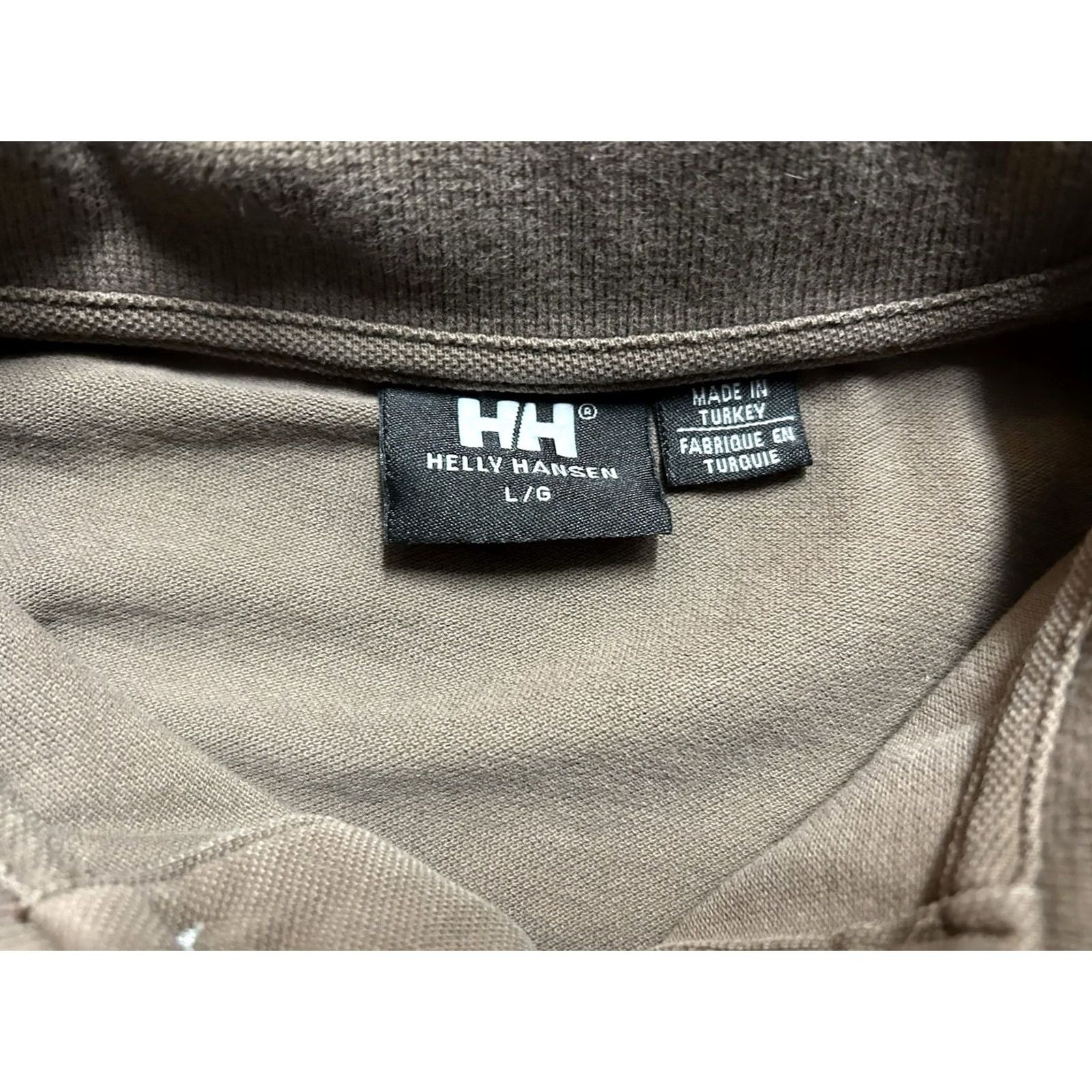 Helly Hansen VINTAGE Helly Hansen Polo Mens L Brown Nautical Double-Sided Racing 77 Shirt Size US L / EU 52-54 / 3 - 6 Thumbnail