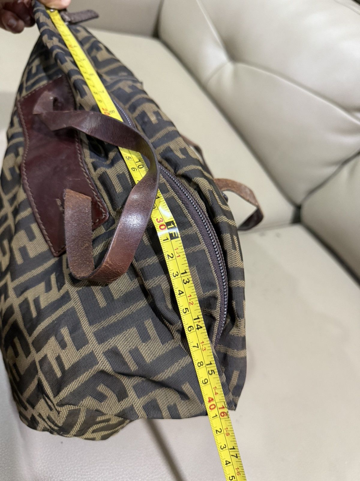 Fendi Authentic Fendi Zucca Monogram Tote Bag Size ONE SIZE - 14 Thumbnail
