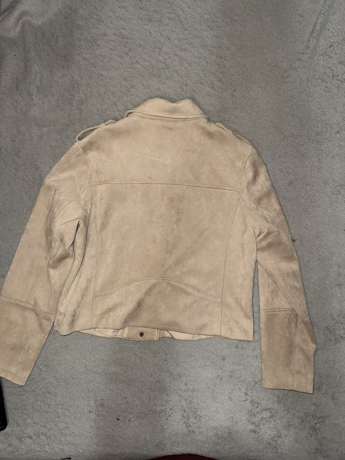 Steve Madden Steve Madden x BB Dakota Suede Motorcycle Jacket Size XL / US 12-14 / IT 48-50 - 3 Thumbnail
