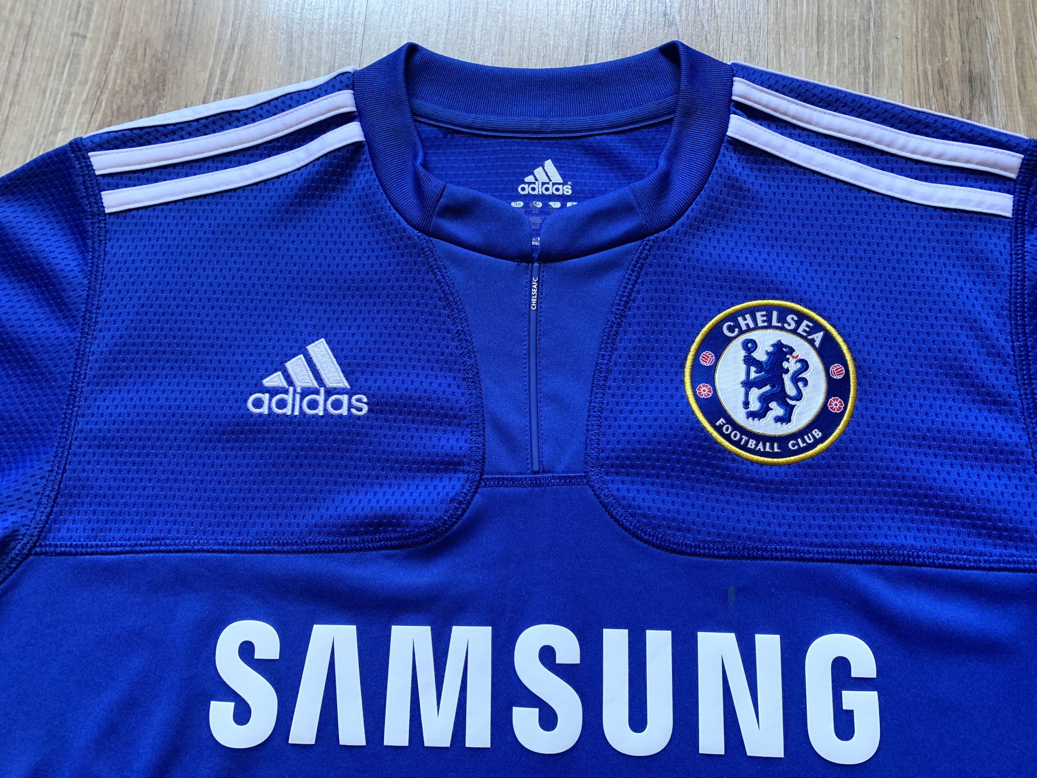 Adidas × Vintage Vintage Adidas Chelsea Home Football Shirt 2009-2010 Size US S / EU 44-46 / 1 - 5 Thumbnail