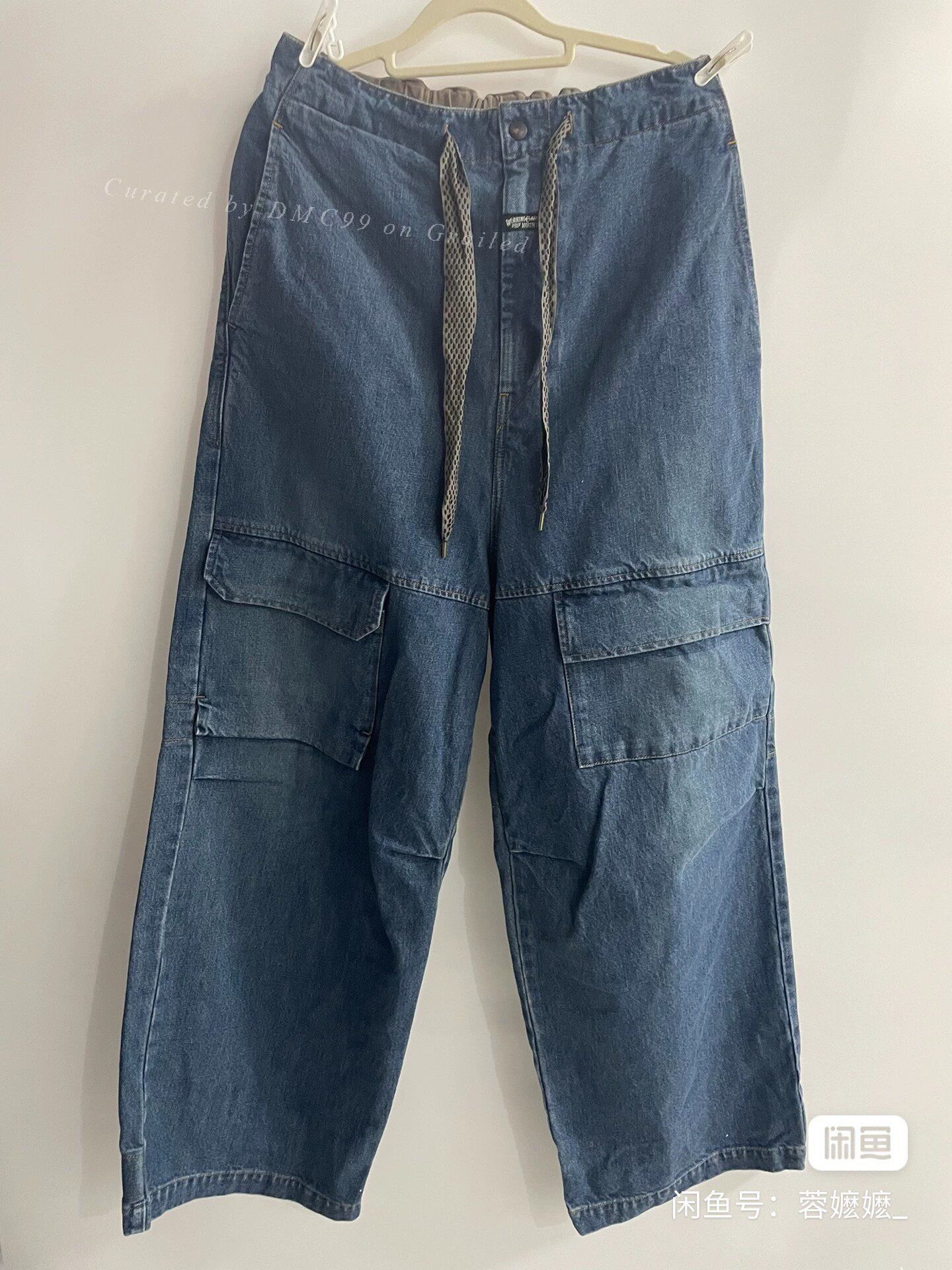 Kapital KAPITAL 23AW Vintage Distressed Cargo Jeans Size US 34 / EU 50 - 1 Thumbnail