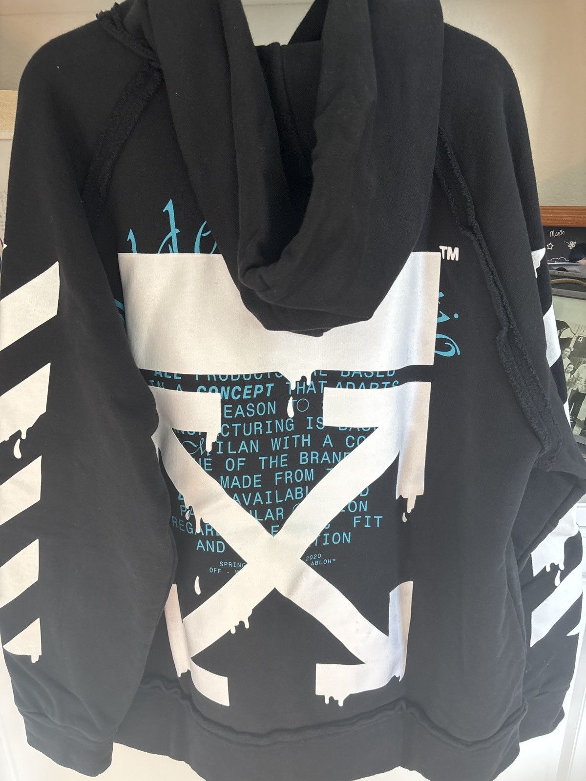 Off-White Off White Hoodie Size US M / EU 48-50 / 2 - 2 Thumbnail