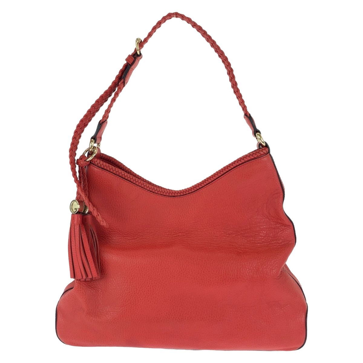 Gucci Gucci Gucci Leather Hobo Fringe Shoulder Bag 336659 Leather Shoulder Bag 336659 in Very Good Condition Size ONE SIZE - 1 Thumbnail