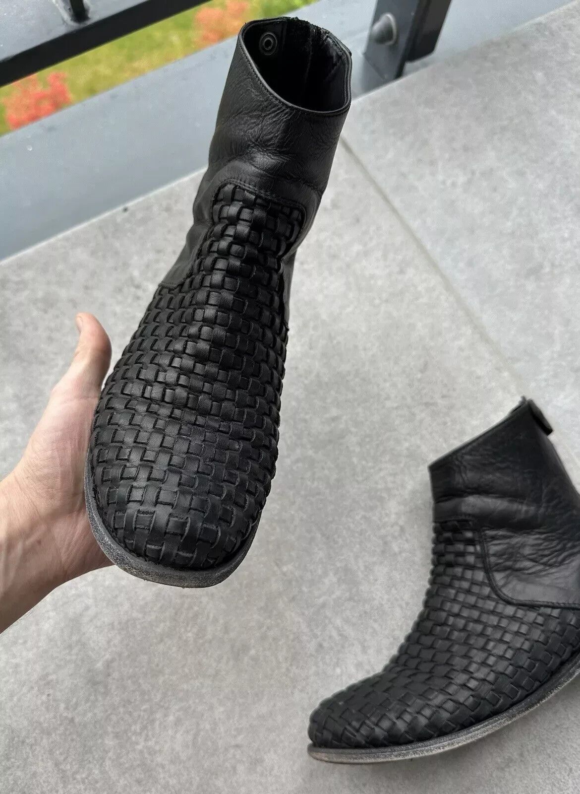 The Last Conspiracy The Last Conspiracy Audley Interlace Ankle Boots Woven Size US 8 / IT 38 - 7 Thumbnail