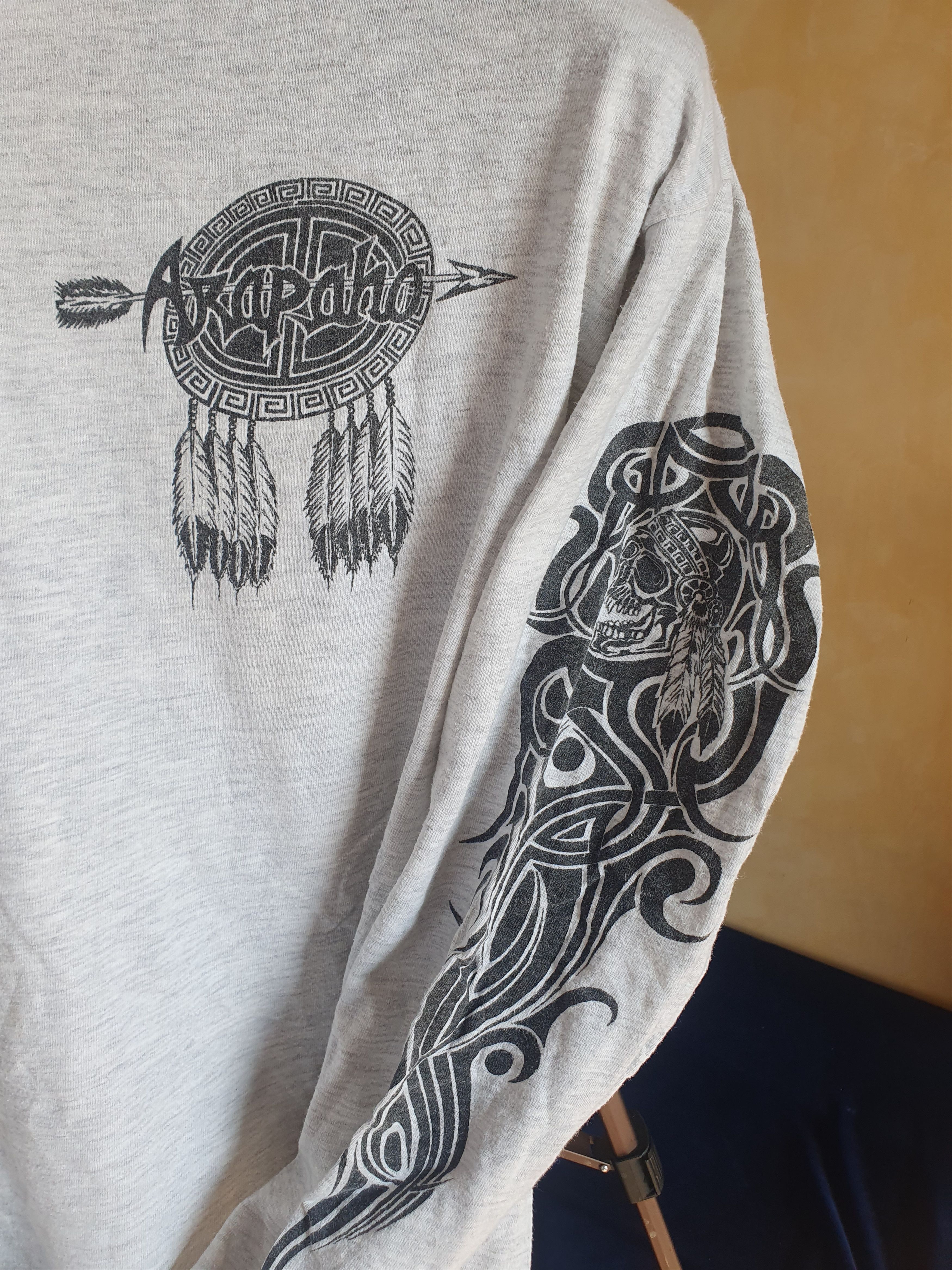 Hanes × Vintage Arapaho Tribe Native American Graphic Vtg T-shirt sz L Size US L / EU 52-54 / 3 - 5 Thumbnail