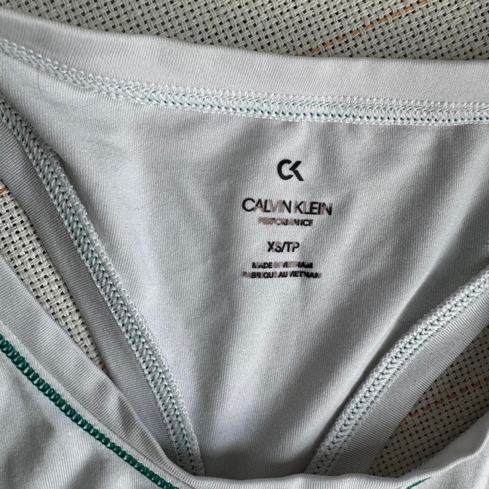 Calvin Klein Calvin Klein Performance Tank Top Sleeveless Activewear Size XS / US 0-2 / IT 36-38 - 3 Thumbnail