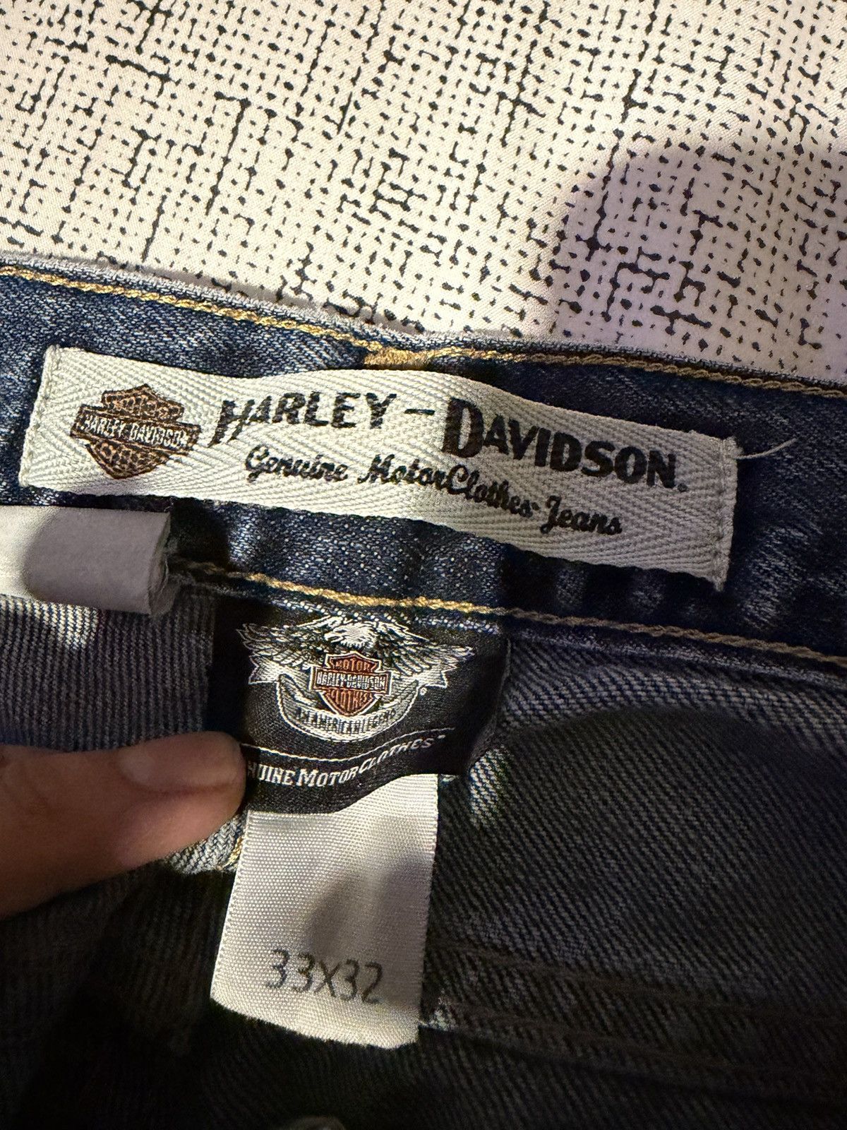 Harley Davidson harley davidson denim Size US 33 - 8 Thumbnail