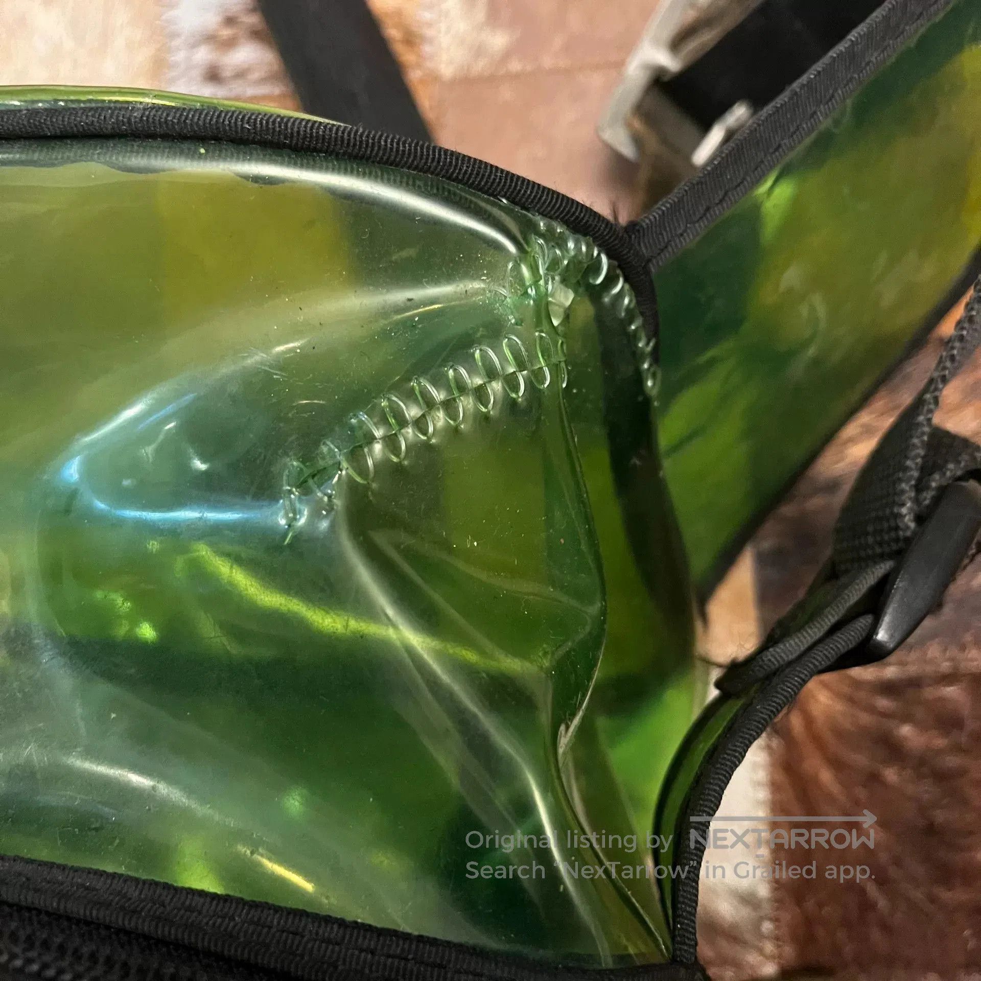 Japanese Brand jelly transparent crossbody bag. Size ONE SIZE - 3 Thumbnail