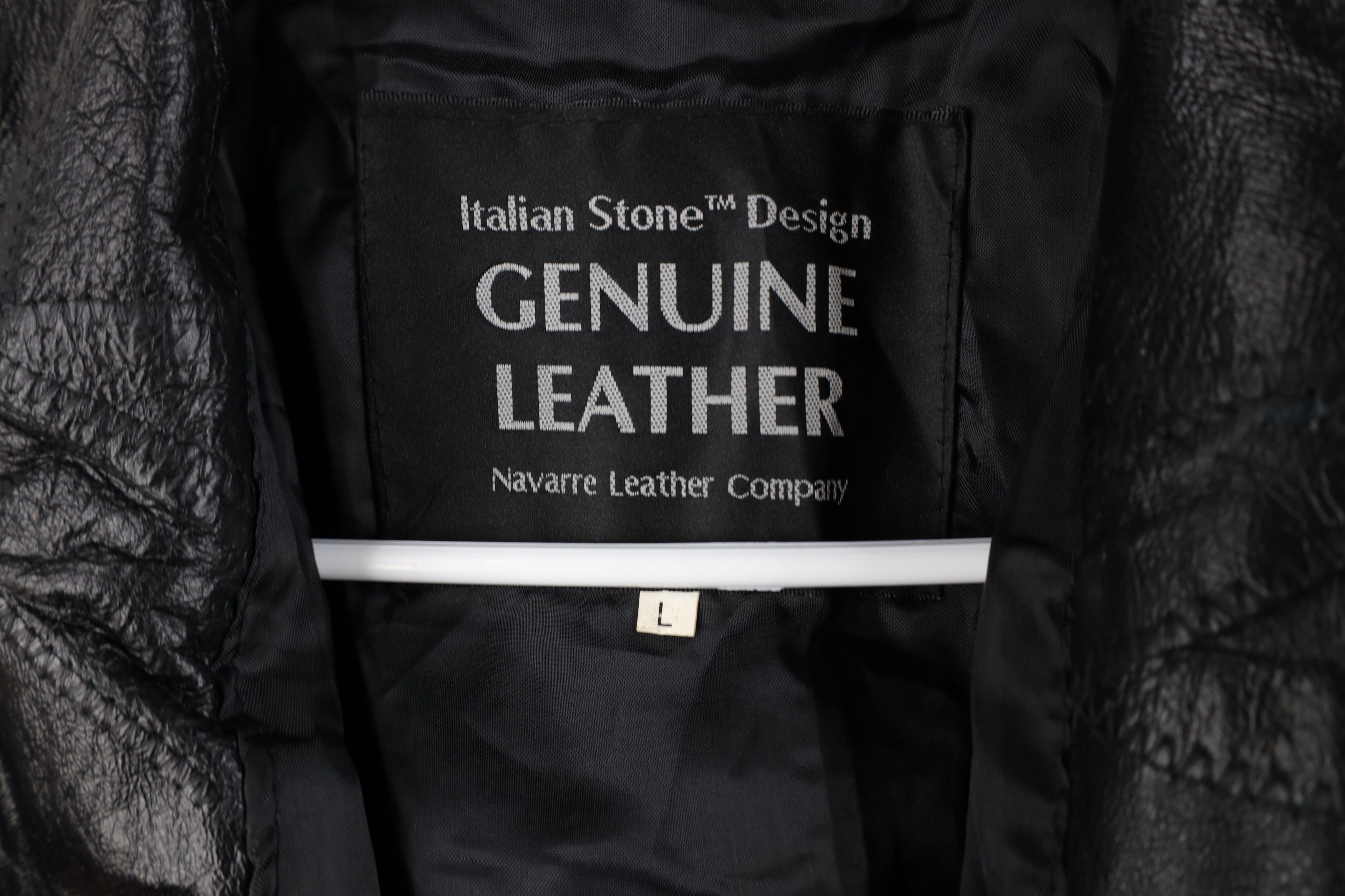Vintage Vintage 90s Streetwear Belted Leather Trench Coat Jacket Size L / US 10 / IT 46 - 8 Thumbnail