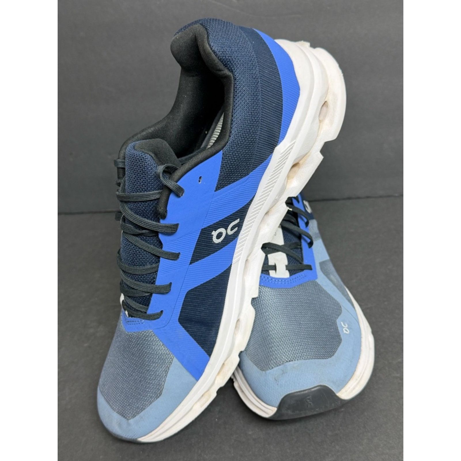 On On Cloudrunner Shoes Mens 13 D Metal Midnight Sneakers Size US 13 / EU 46 - 3 Thumbnail