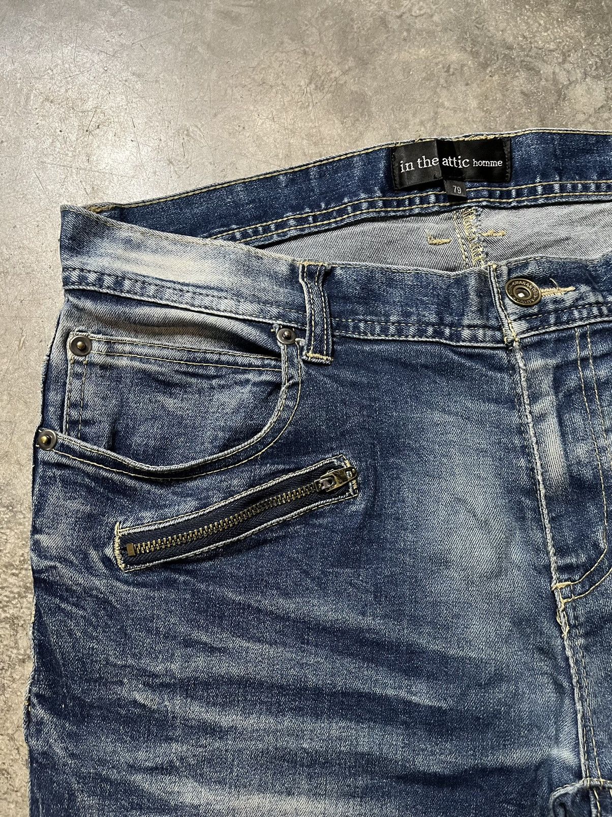In The Attic In the attic stretchable biker pant like balmain distressed Size US 31 - 6 Thumbnail