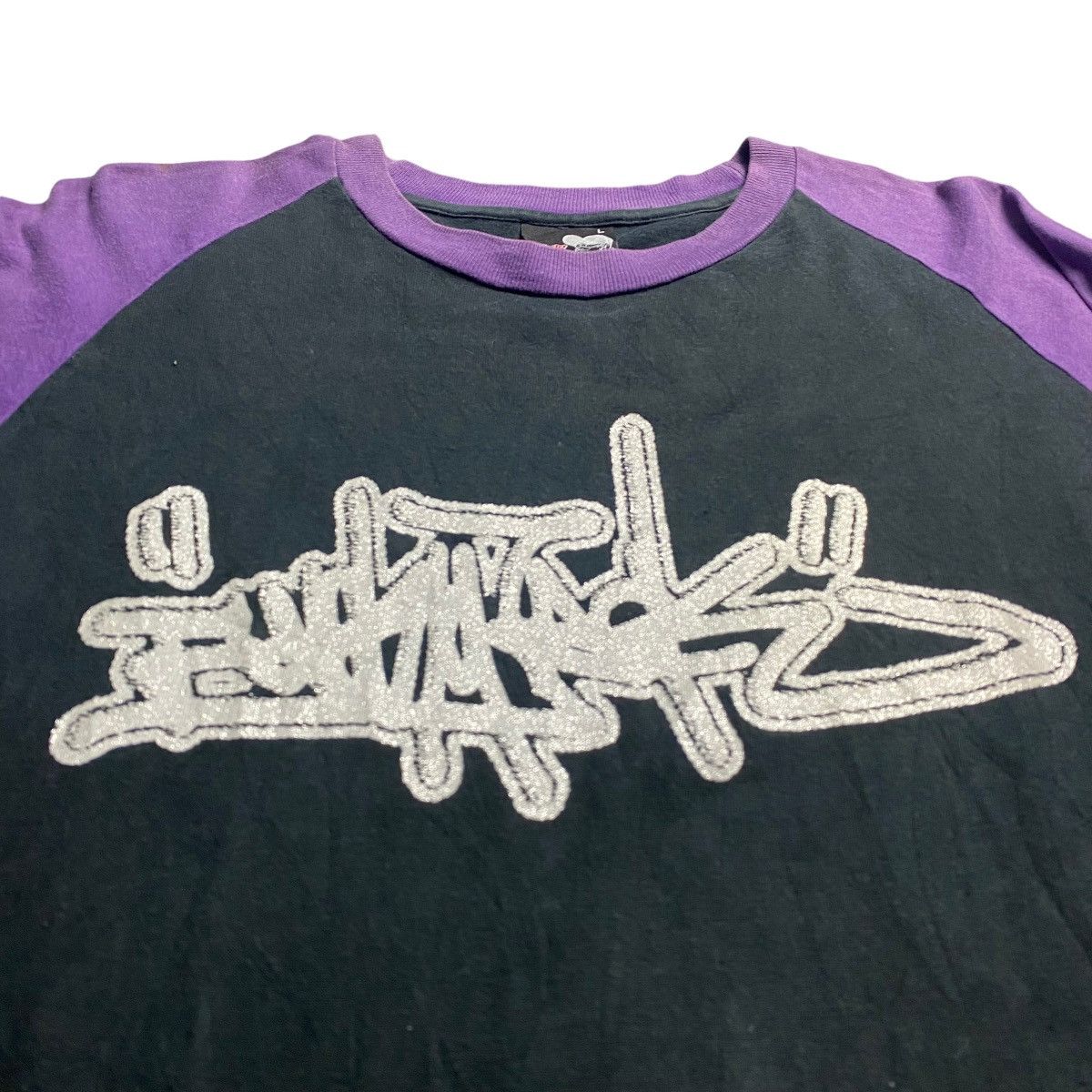 JNCO × Japanese Brand Grass Hither Graffiti Funky Jeck Design Longsleeve Tshirt Size US M / EU 48-50 / 2 - 3 Thumbnail