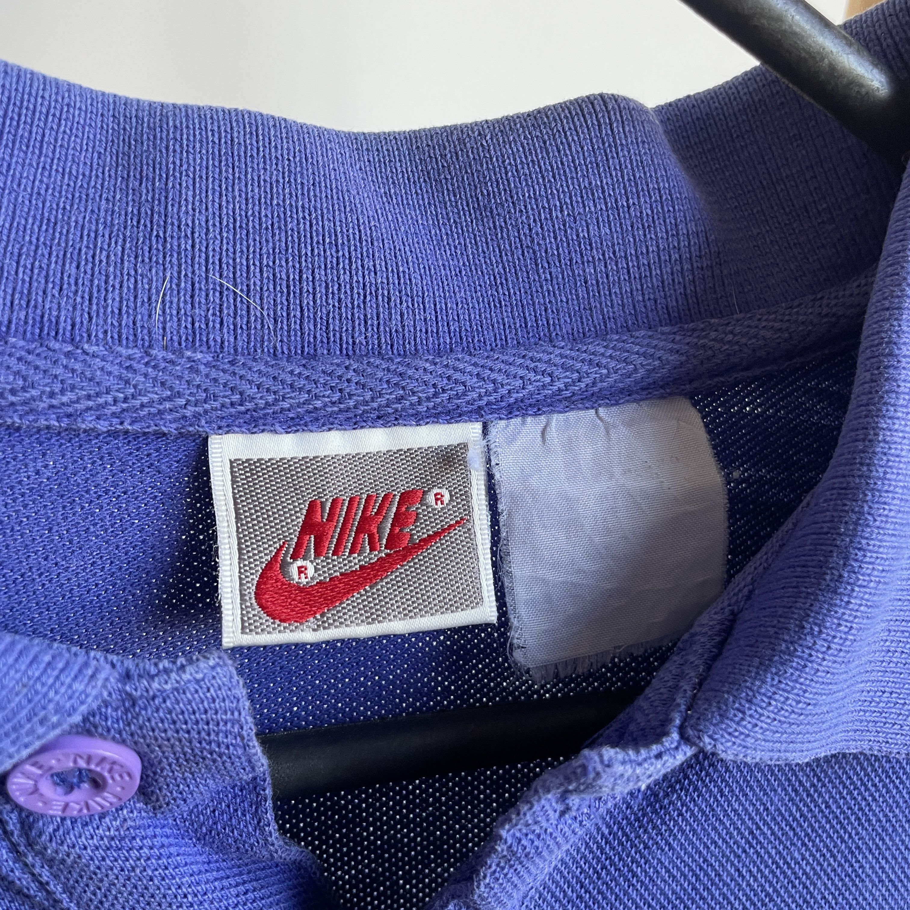 Nike Nike Vintage 90's Polo T-Shirt Size M Size US M / EU 48-50 / 2 - 7 Thumbnail