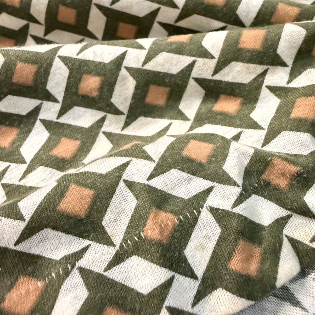 Jantzen Rare Vintage 60s Jantzen button-up patterned geometric Size US M / EU 48-50 / 2 - 10 Thumbnail