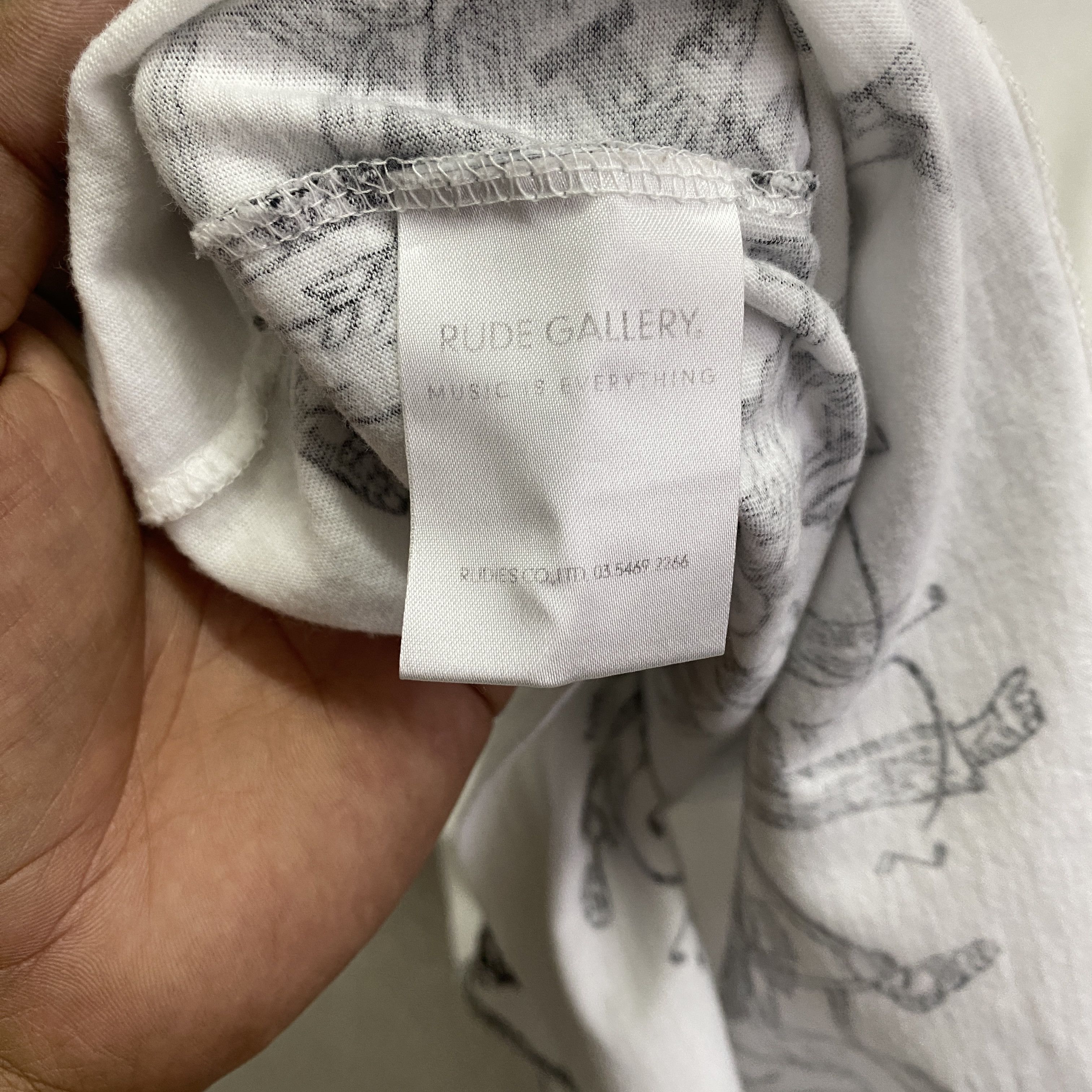 If Six Was Nine × Japanese Brand × RUDE GALLERY Vintage Japanese Brand Rude Gallery Tshirt Size US M / EU 48-50 / 2 - 6 Thumbnail