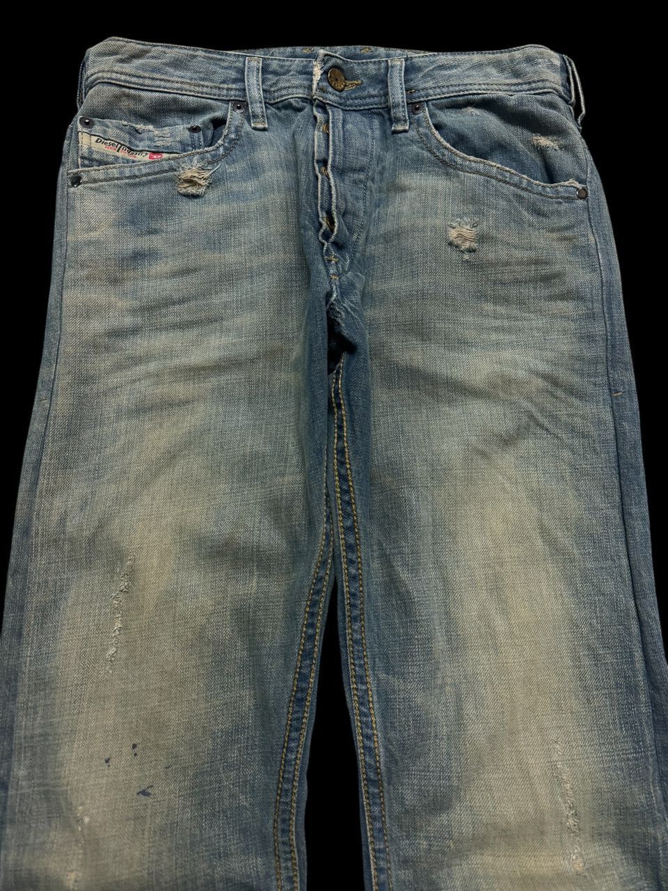 Diesel Diesel Industry Brandom Regular Slim-Carrot Rust Mud-Wash Size US 29 - 3 Thumbnail