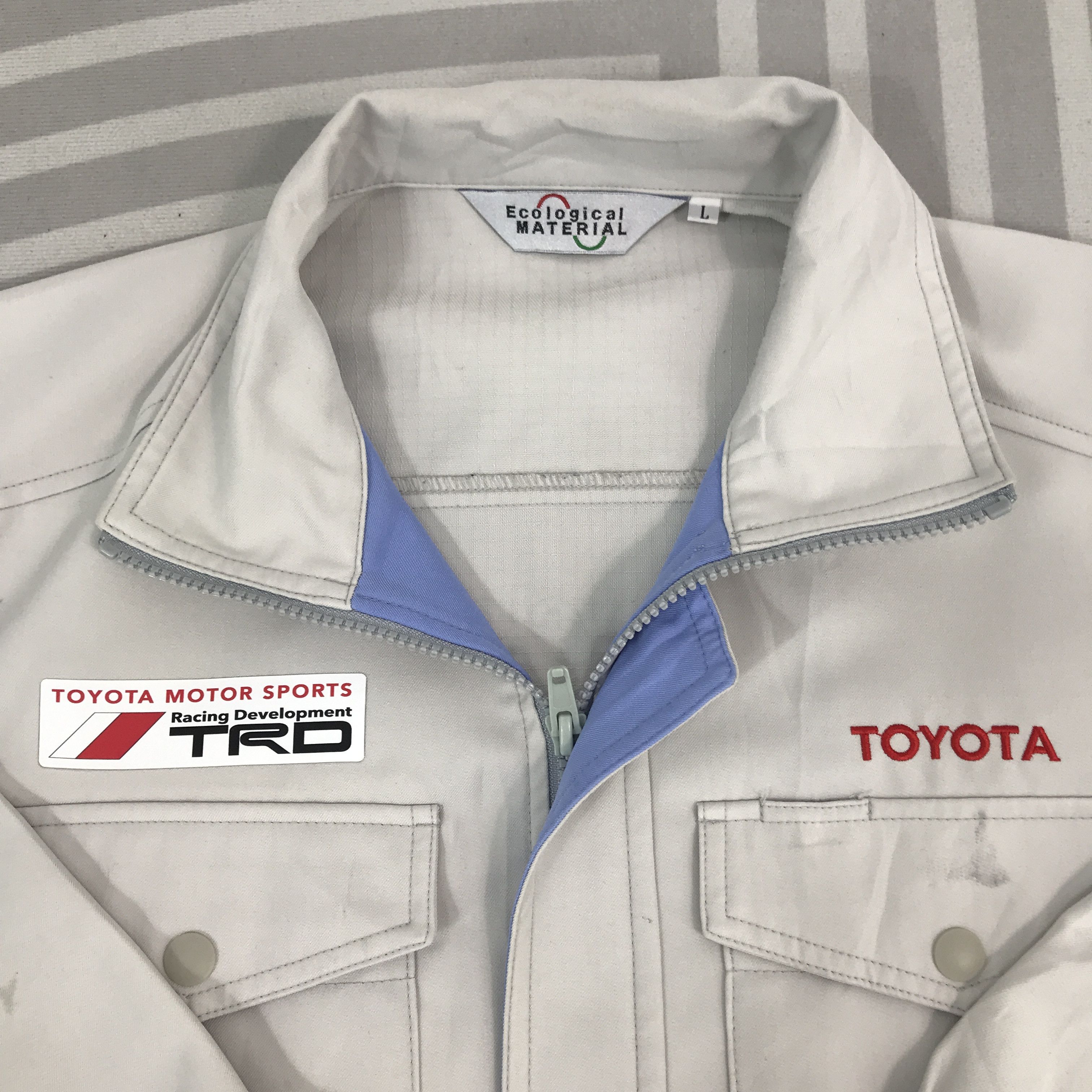 Japanese Brand × Vintage Vintage Toyota Motorsport TRD Racing custom Jacket Size US L / EU 52-54 / 3 - 8 Thumbnail