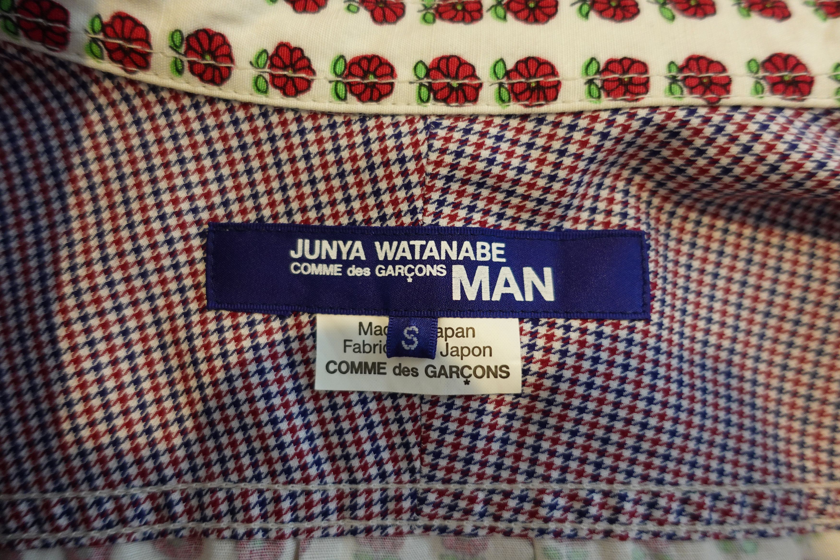Junya Watanabe Junya Watanabe Flower pattern long sleeve Size US S / EU 44-46 / 1 - 10 Thumbnail