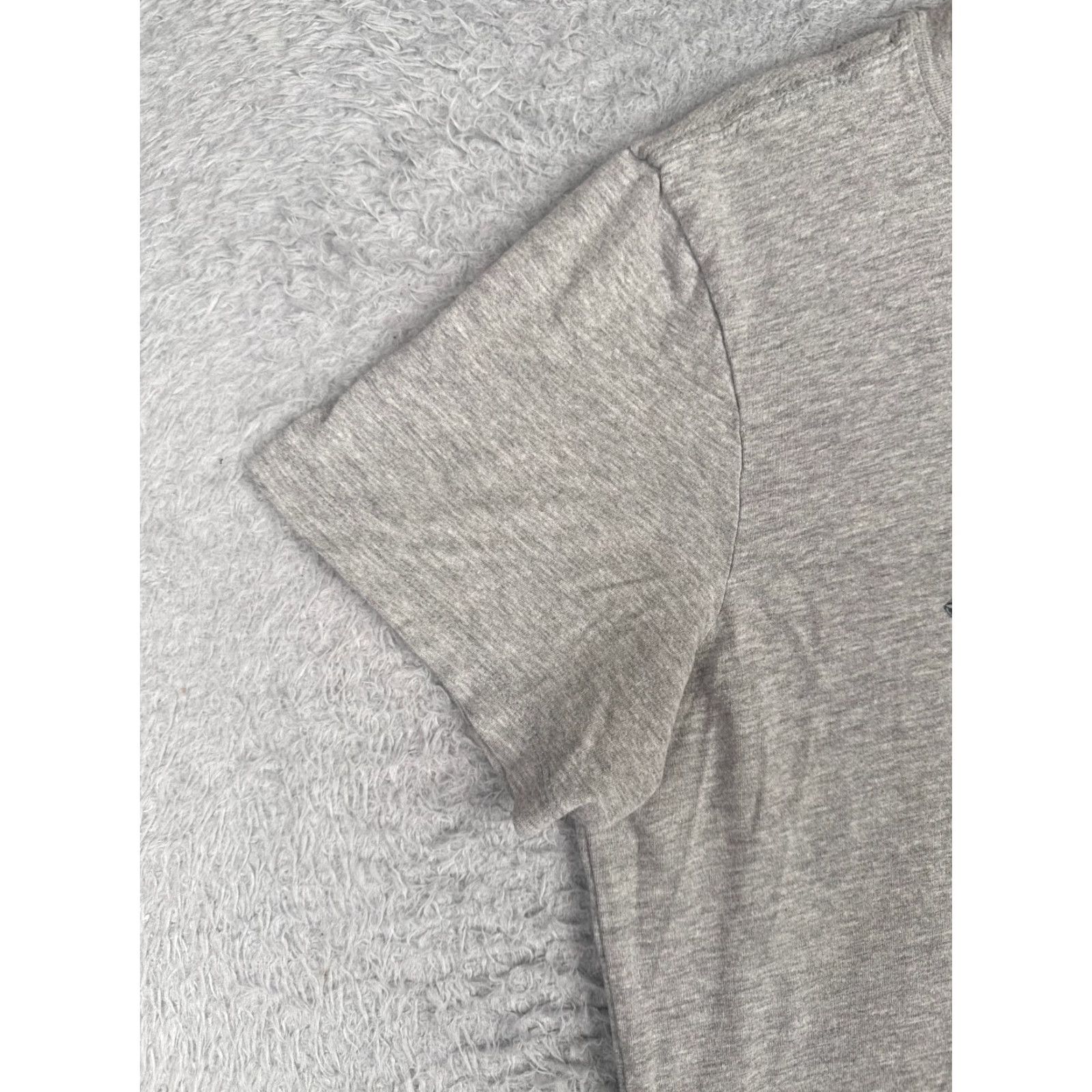The North Face The North Face Gray T-Shirt Women Large Crew Neck Cotton Blend Outdoor Casual Mens Size L / US 10 / IT 46 - 3 Thumbnail