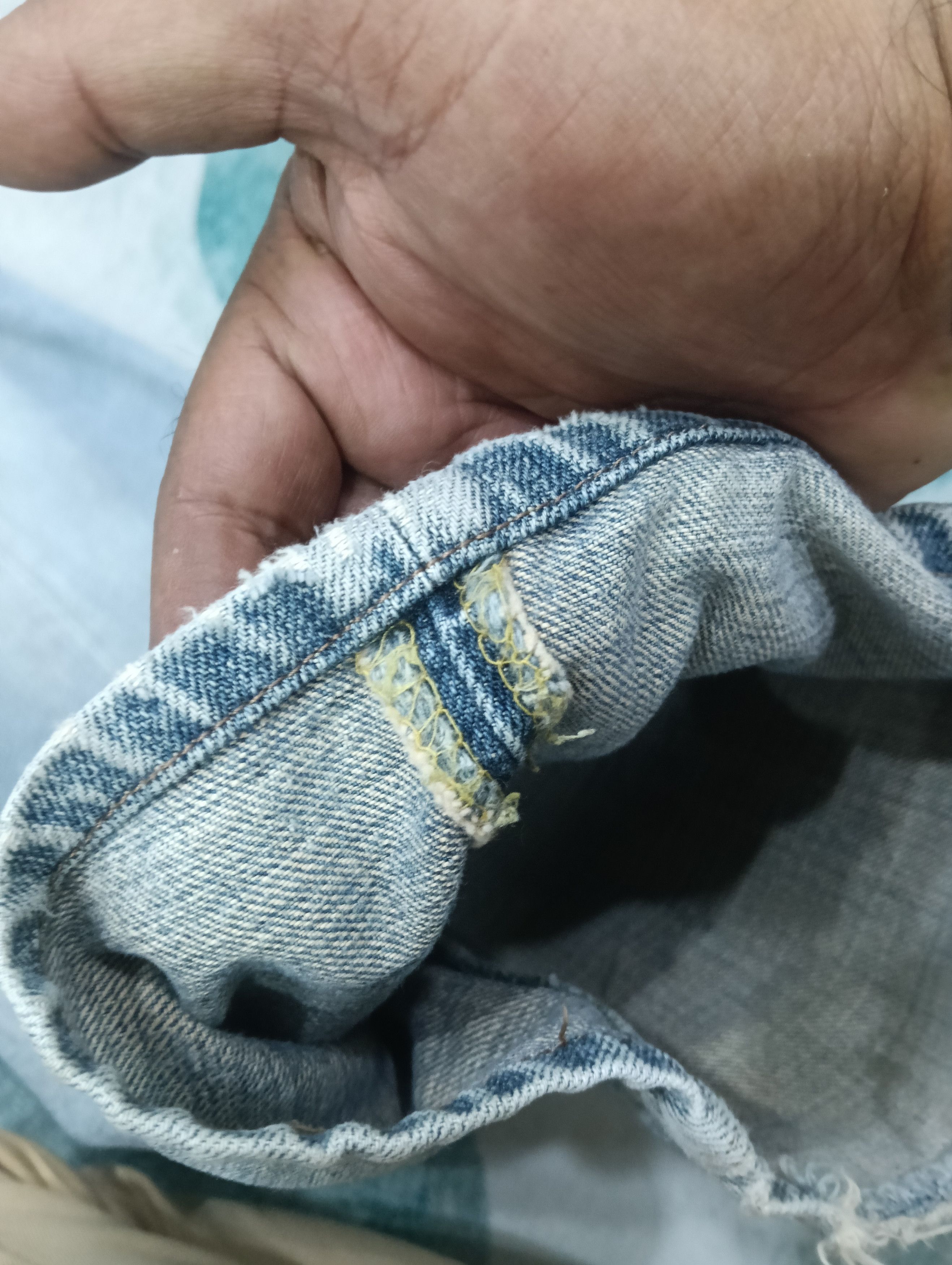 Lee × Levi's × Vintage Vintage Lee Repro Rare Model Leather Patch Size US 32 / EU 48 - 9 Thumbnail