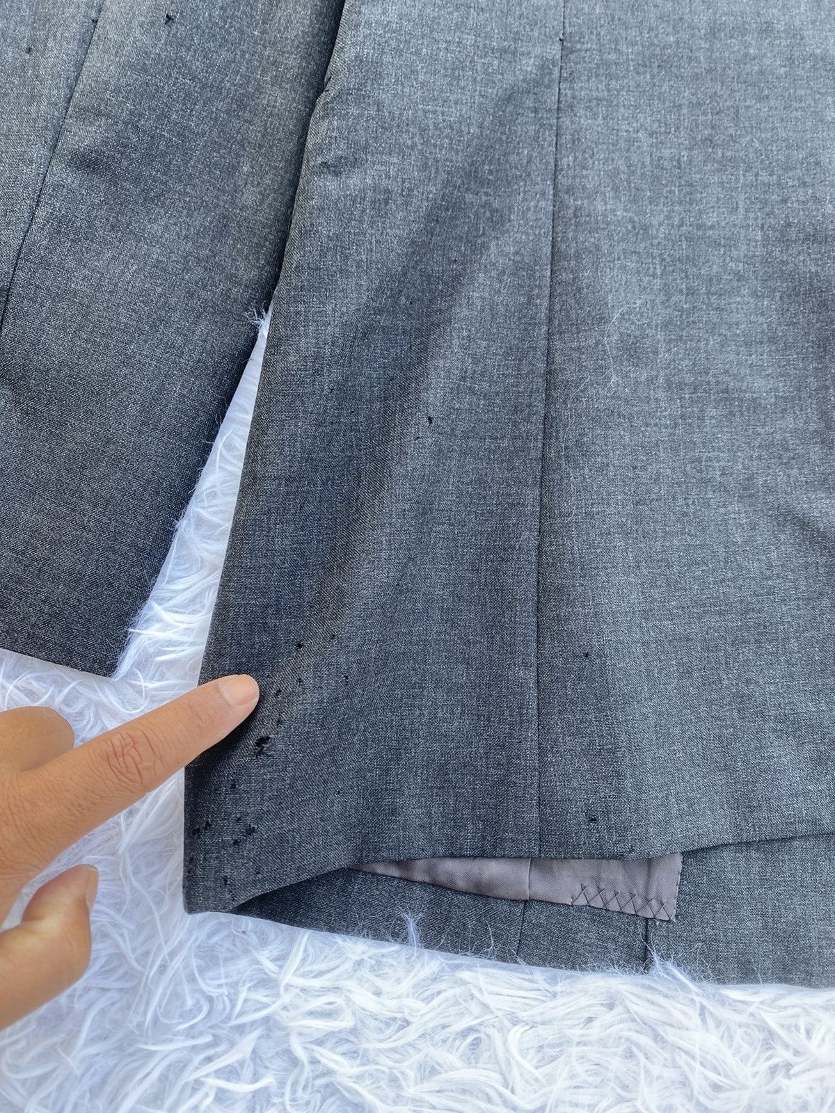 Issey Miyake Rare Vintage Issey Miyake Hybrid Patchwork Blazer Jacket Size 34R - 20 Thumbnail