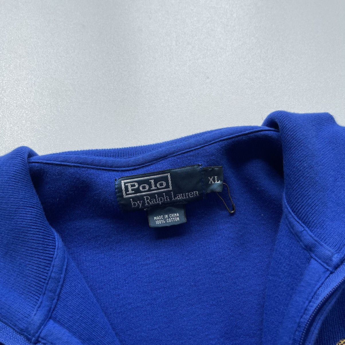 Polo Ralph Lauren × Ralph Lauren × Vintage Polo by Ralph Lauren MCMLXVI Vintage Pocket Half Zip Sweater Size US XL / EU 56 / 4 - 10 Thumbnail