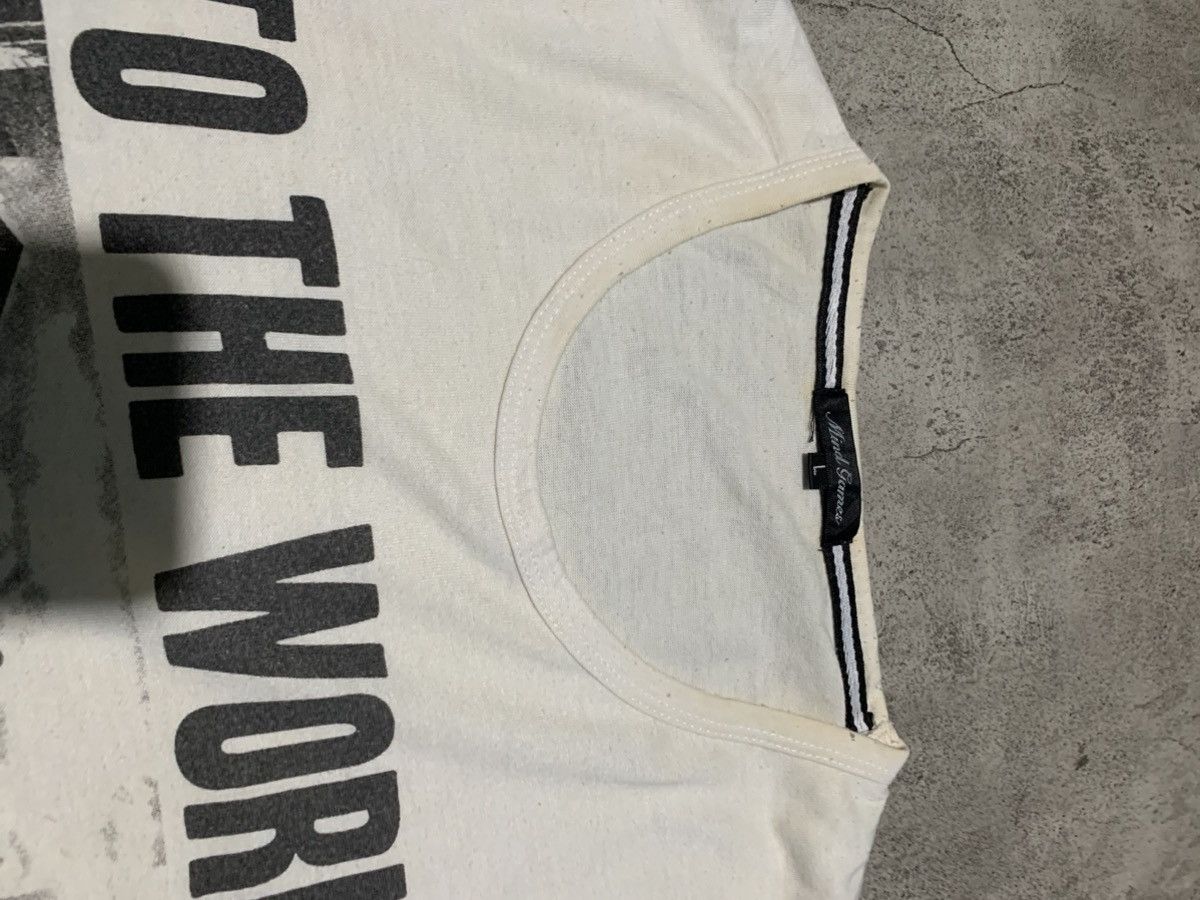 Japanese Brand 2000s Mind Games double layer poem to the world t shirt Size US M / EU 48-50 / 2 - 6 Thumbnail