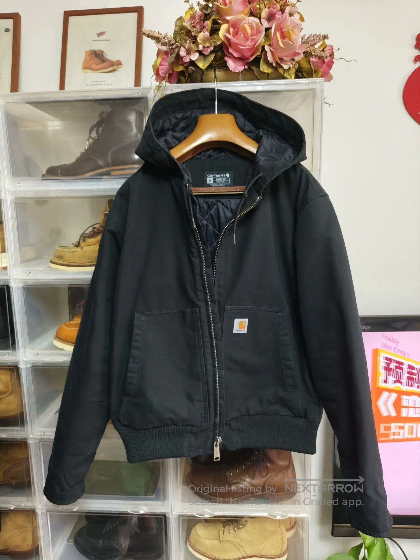 Carhartt Carhartt J130 M Hooded Jacket. Size US M / EU 48-50 / 2 - 1 Thumbnail
