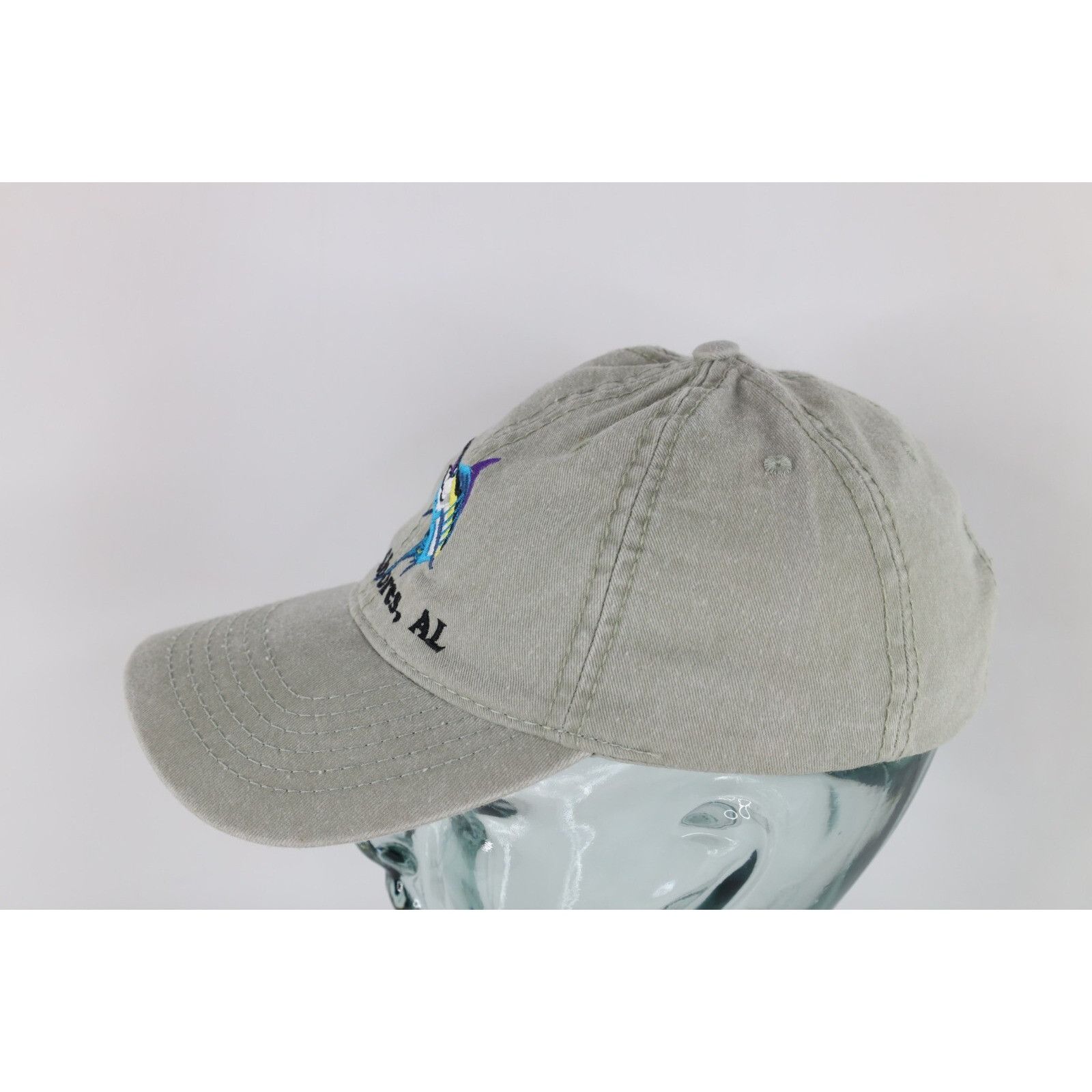Vintage Vintage 90s Stonewash Gulf Shores Alabama Fishing Hat Size ONE SIZE - 5 Thumbnail