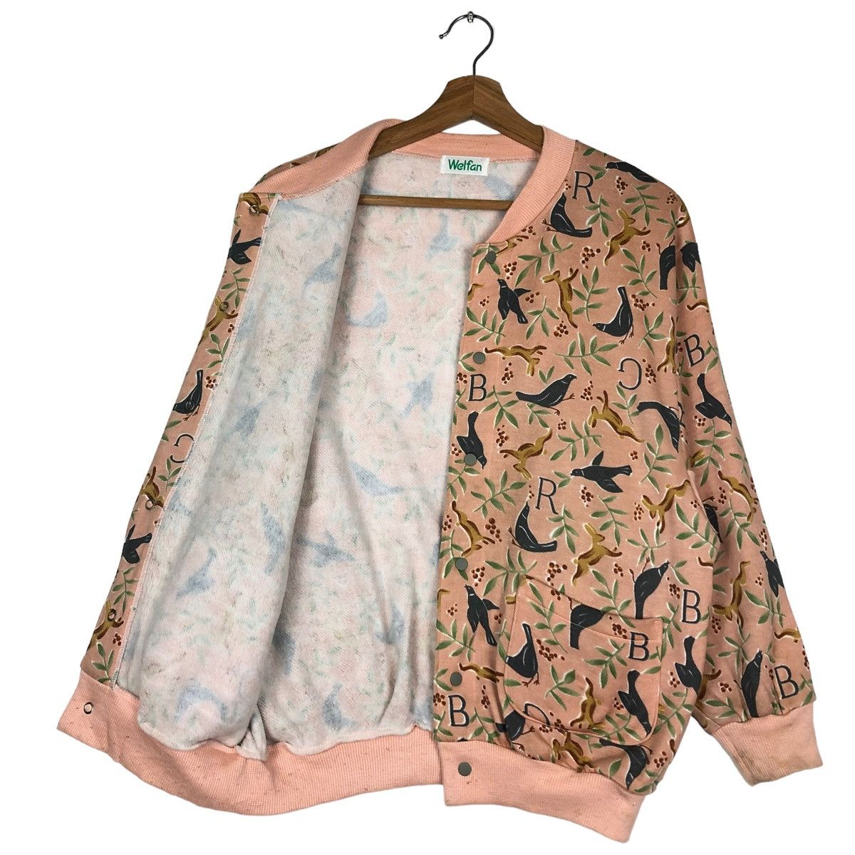 Japanese Brand 🔥VINTAGE BOMBER CARDIGAN JACKET WELFAN JAPAN ISSEY MIYAKE Size US M / EU 48-50 / 2 - 11 Thumbnail