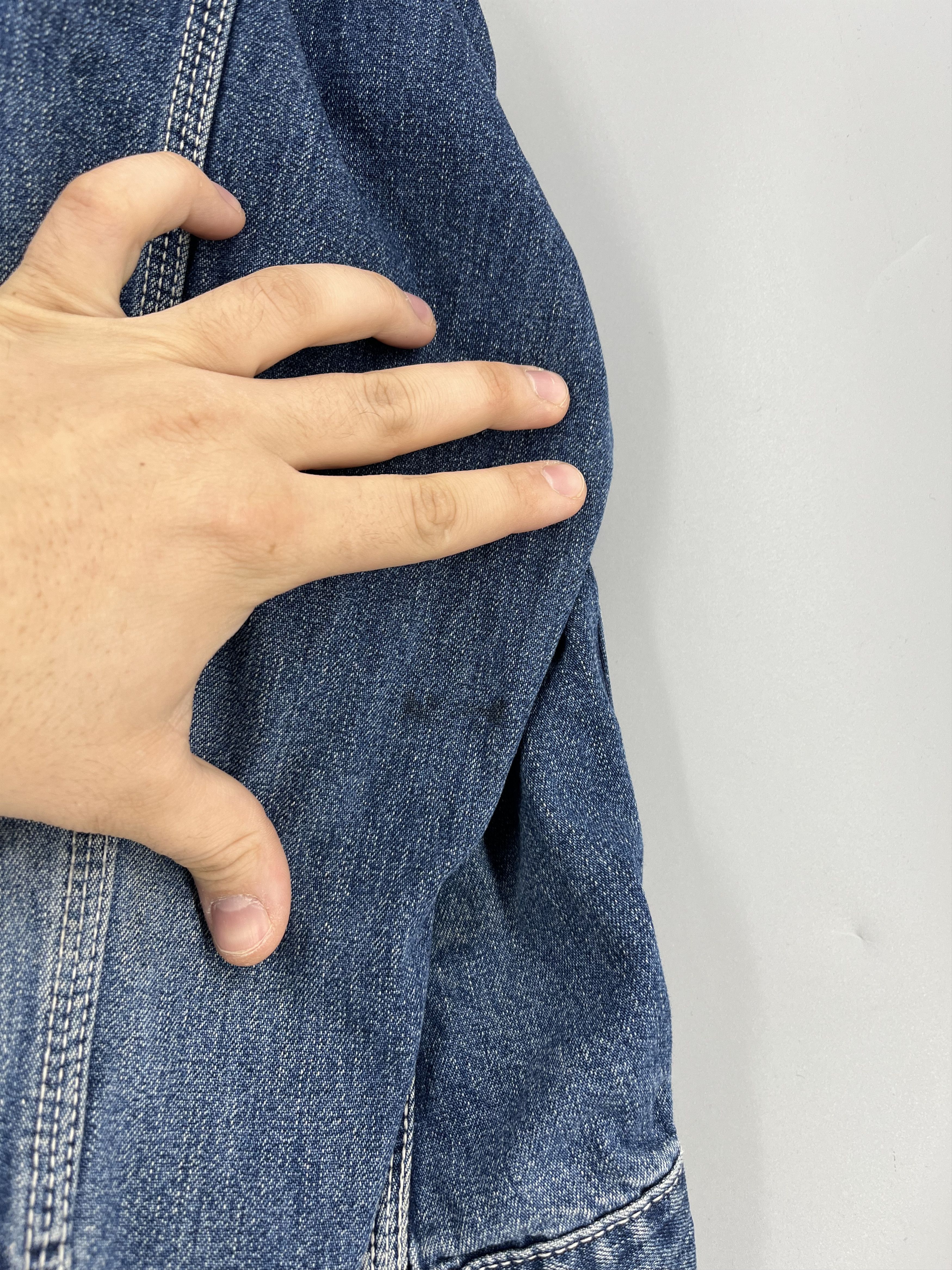 Diesel Vintage DIESEL Jacket Trucker 90s Boxy Fit Leather Rare Hype Size US XL / EU 56 / 4 - 14 Thumbnail