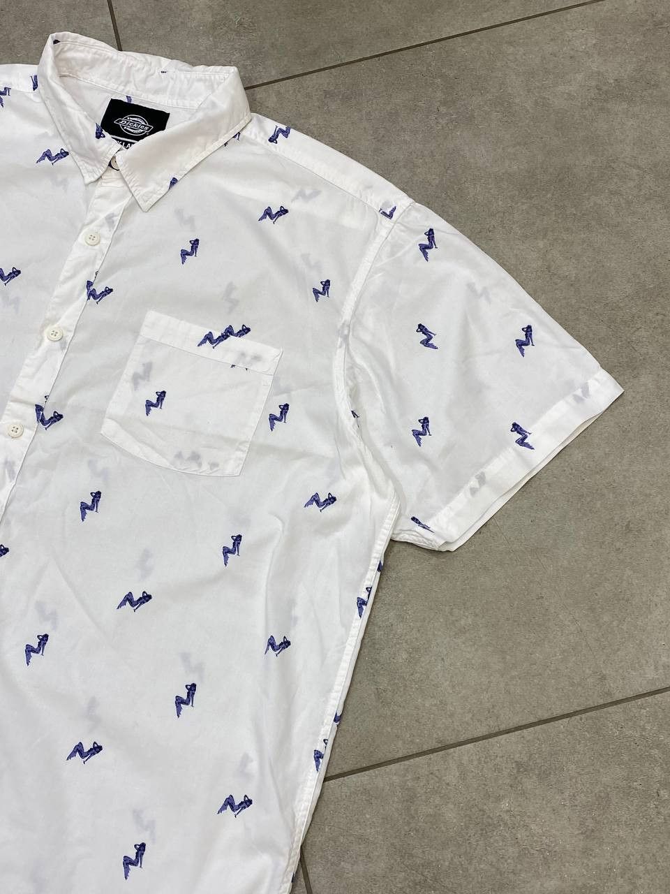 Dickies Vintage Dickies Girls Monogram Print Short Sleeve Shirt Size US XXL / EU 58 / 5 - 5 Thumbnail