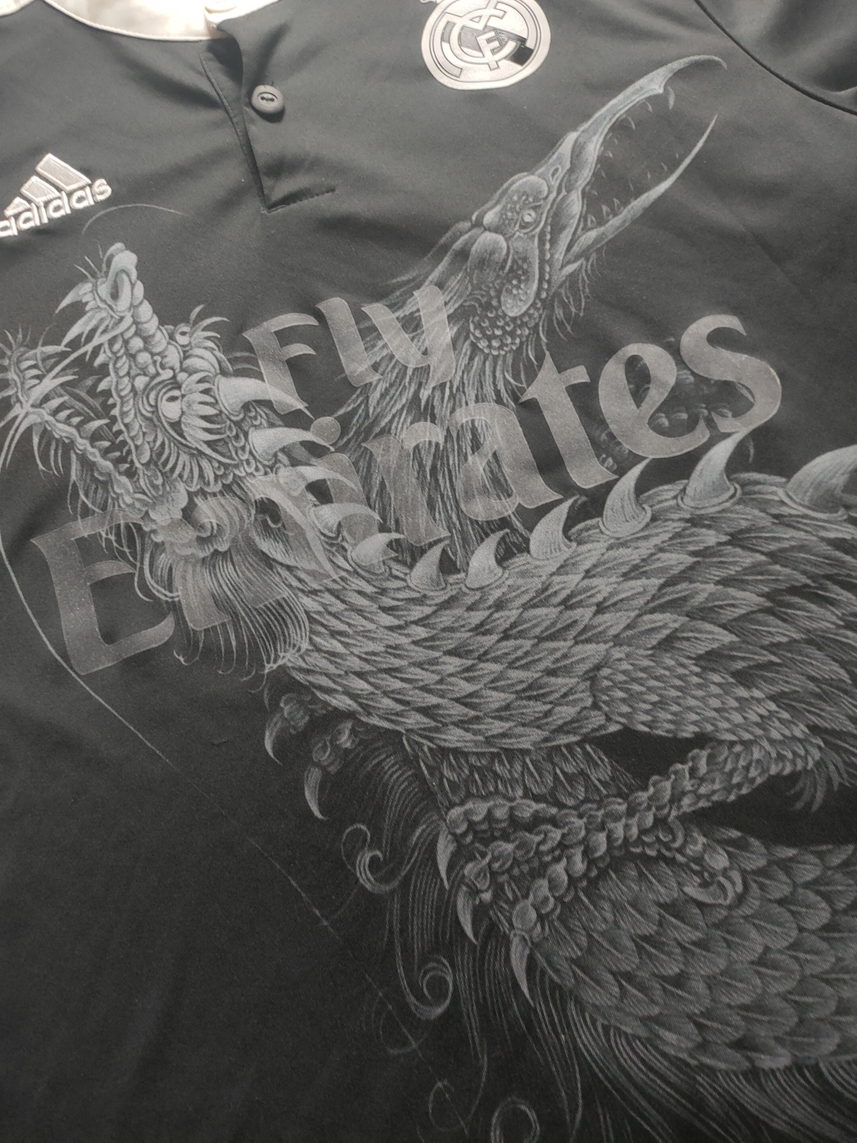 Yohji Yamamoto Yohji Yamamoto REAL MADRID 2014 - 2015 Football jersey Size US M / EU 48-50 / 2 - 3 Thumbnail