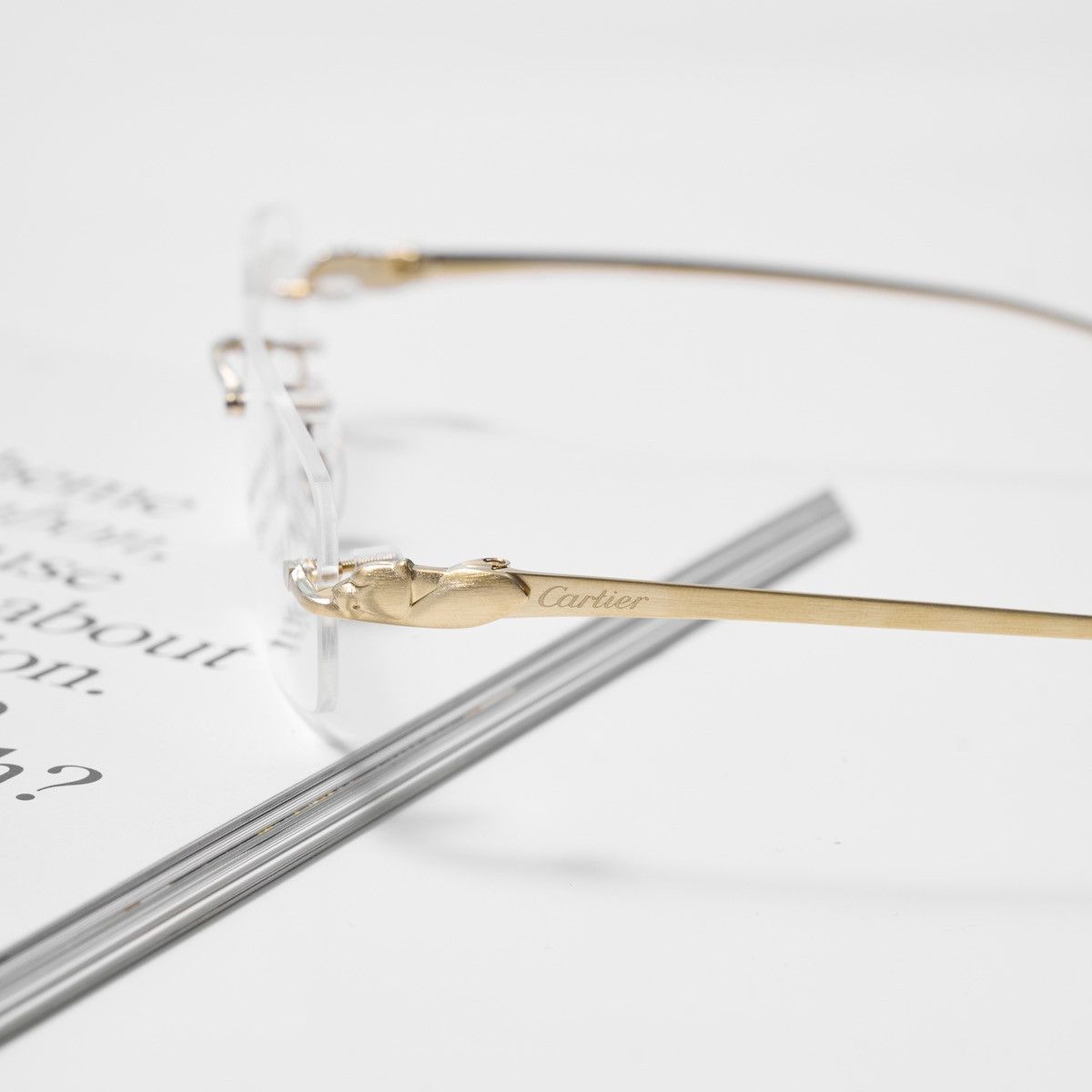 Cartier CARTIER CT0061O 002 GLASSES Size ONE SIZE - 3 Thumbnail