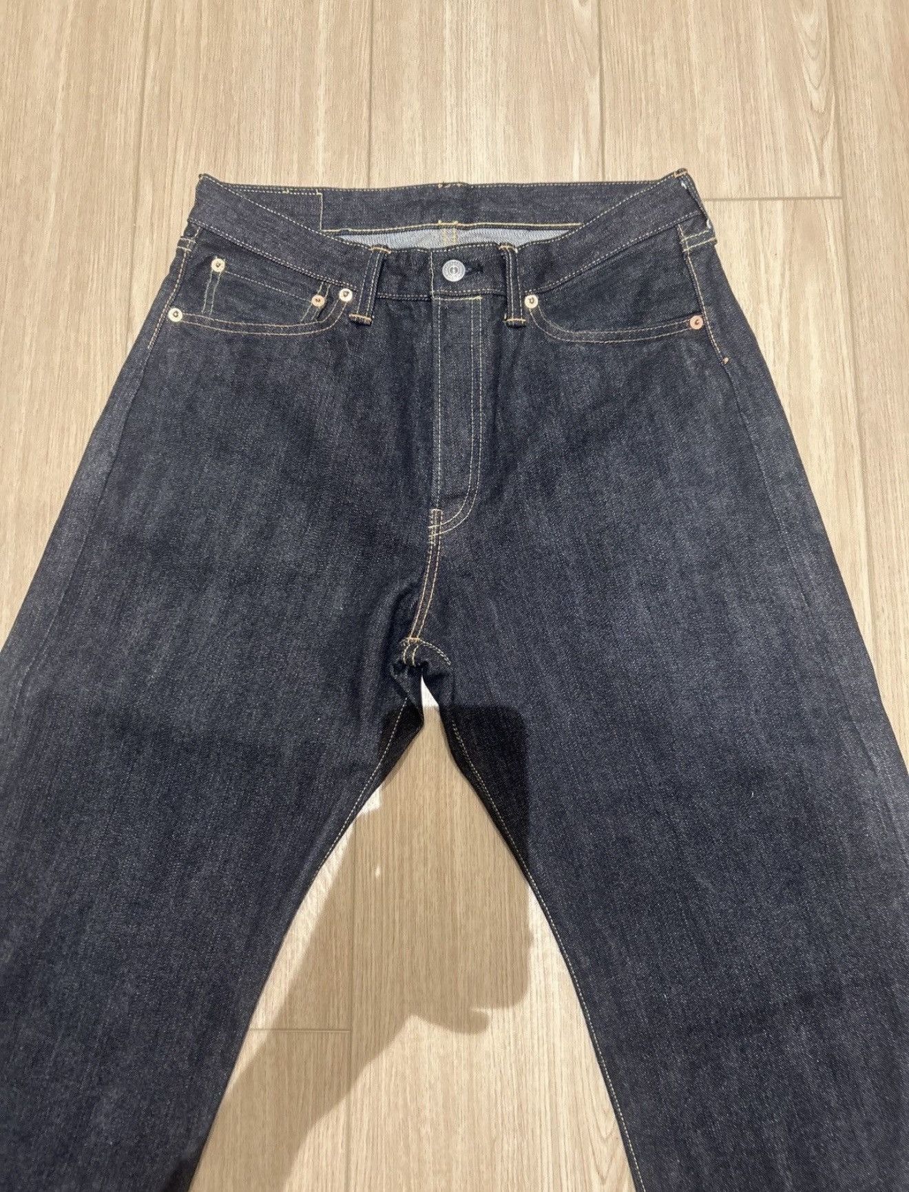 The Flat Head The Flat Head Indigo Raw Selvedge Denim Size US 31 - 1 Thumbnail