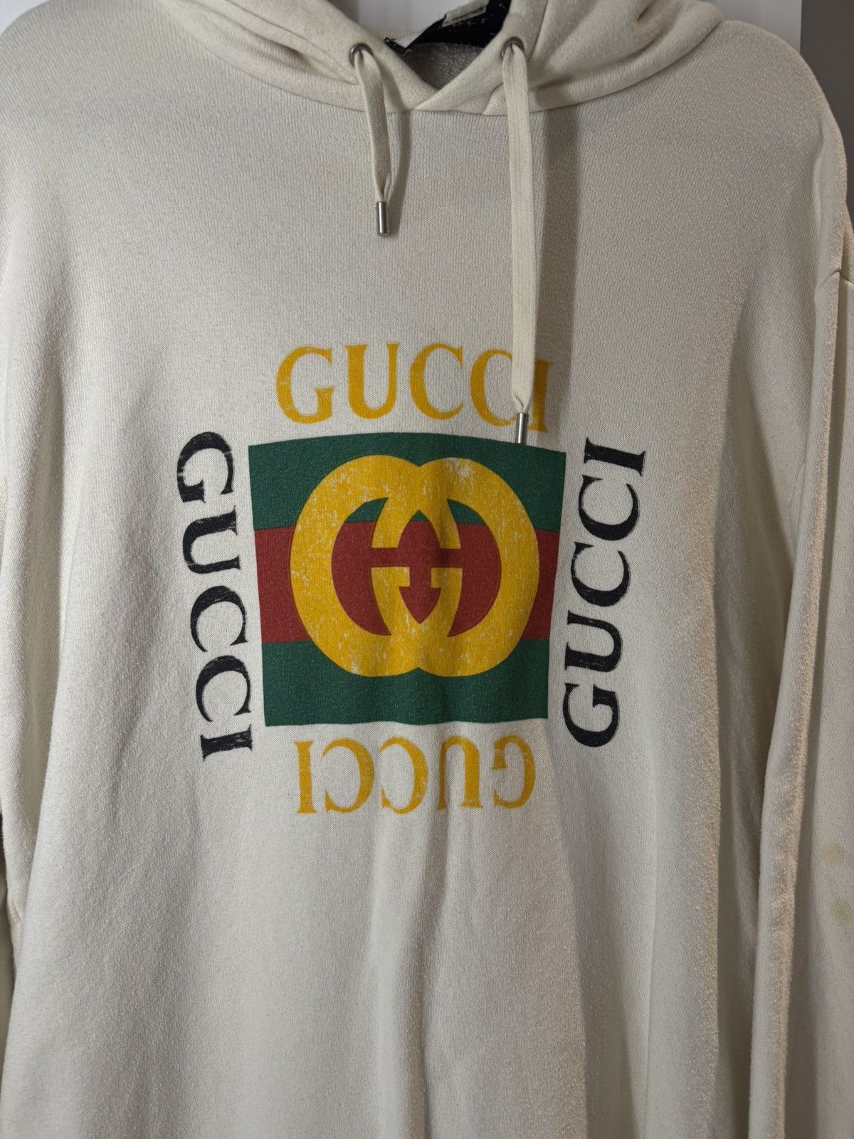 Gucci Gucci Classic Logo Hoodie Size US XL / EU 56 / 4 - 1 Thumbnail