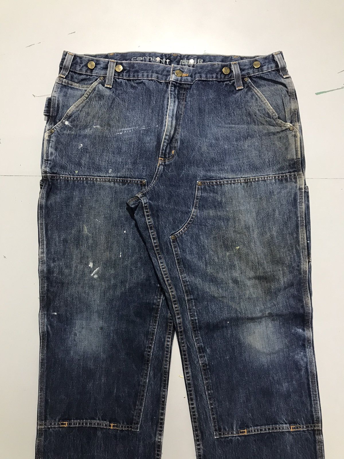 Carhartt Vintage Carhartt double knee denim Size US 40 / EU 56 - 4 Thumbnail
