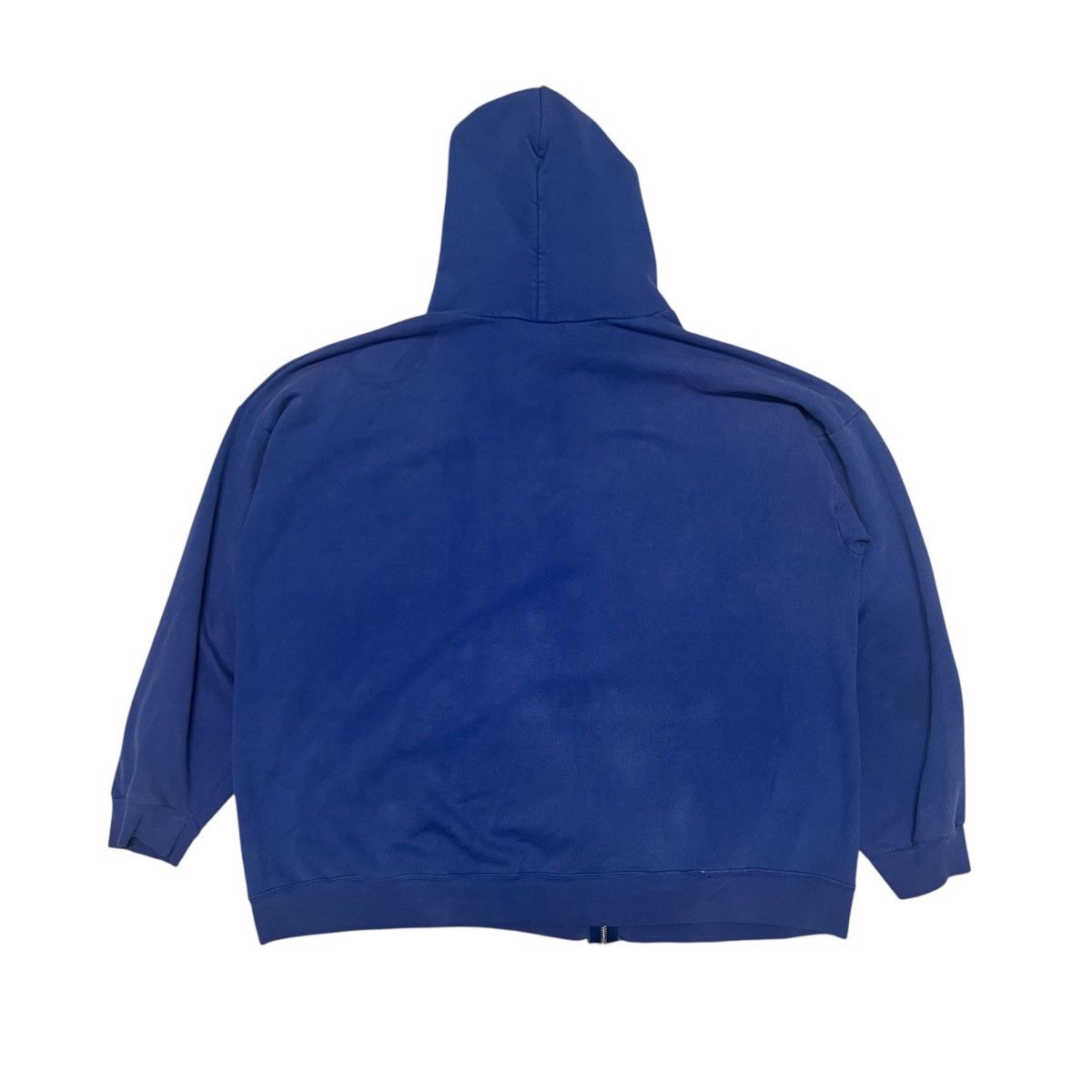 Vintage 1990S Faded Blue Hoodie Made In USA Size XXL
