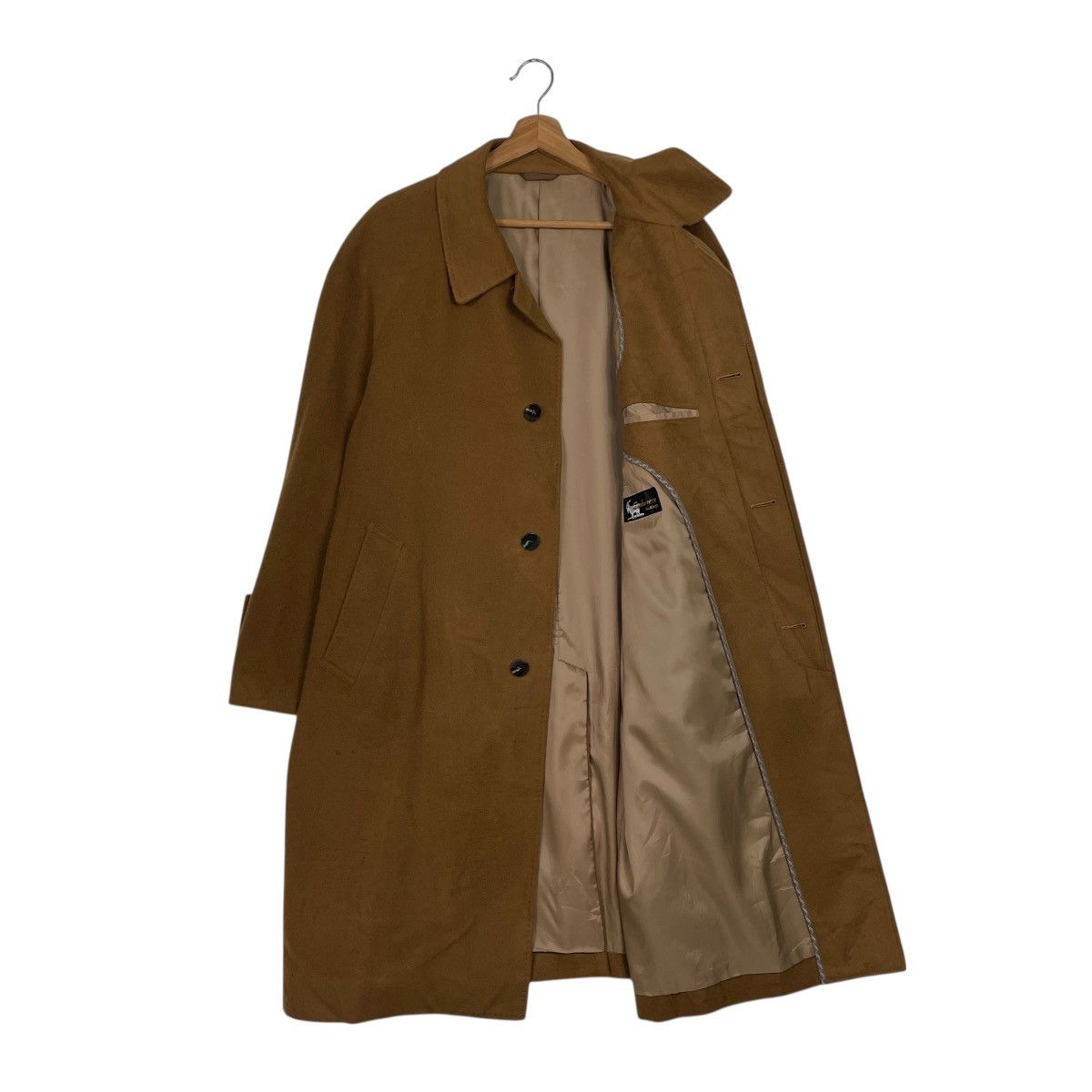 Japanese Brand Japanese Brand Brown Wool Cashmere Coat Size US M / EU 48-50 / 2 - 10 Thumbnail